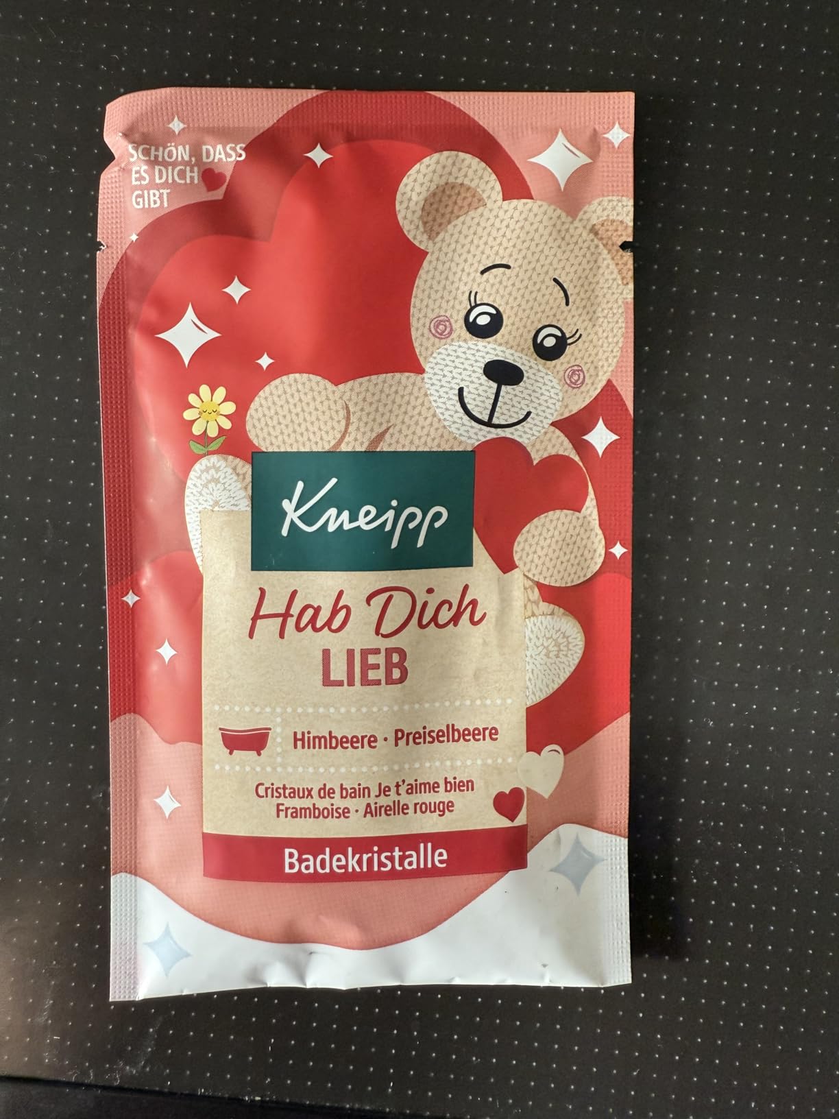 Himbeertraum im Bad