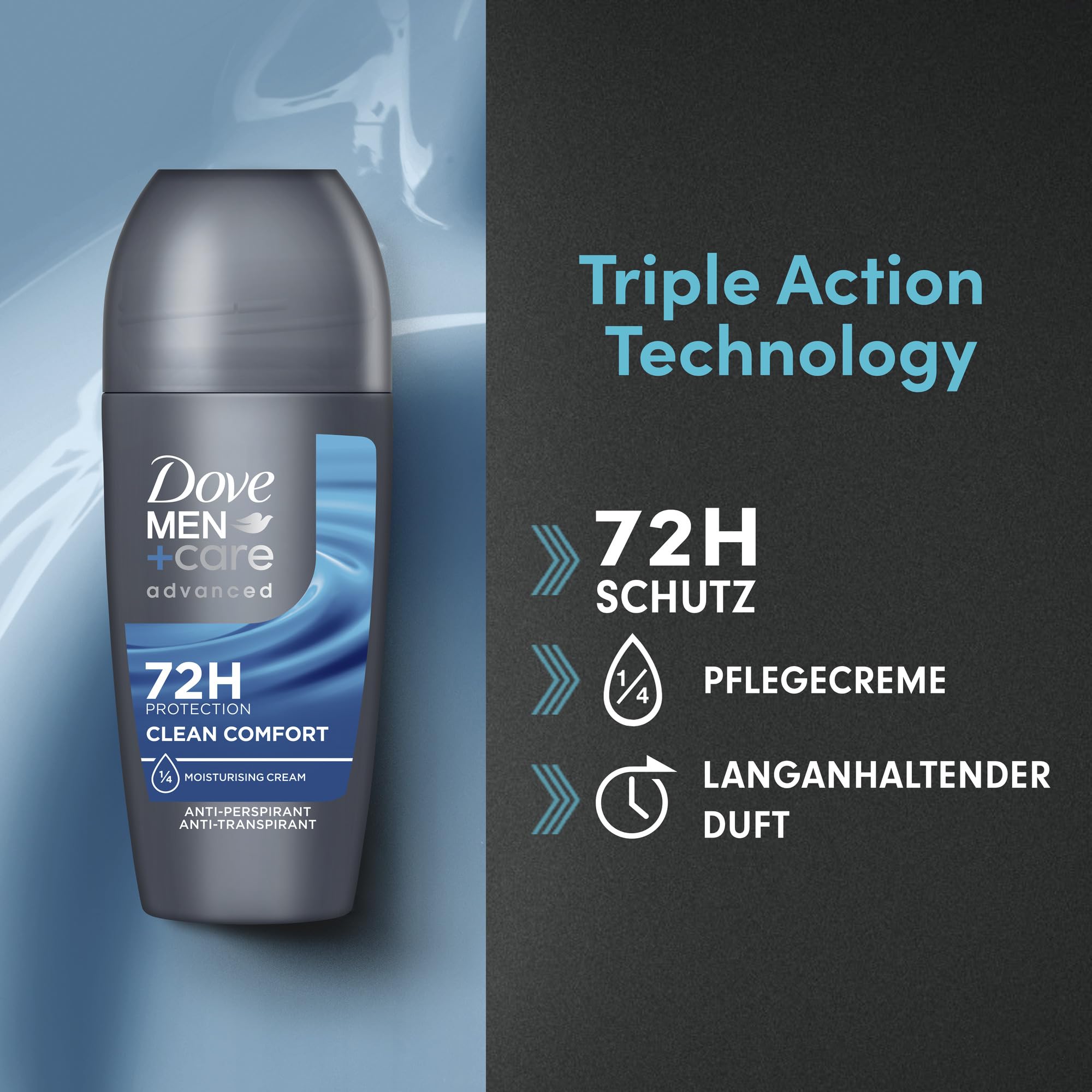 dove-men-care-advanced-anti-transpirant-roll-on-clean-comfort-6-x-50-ml-deo-mit- image 7