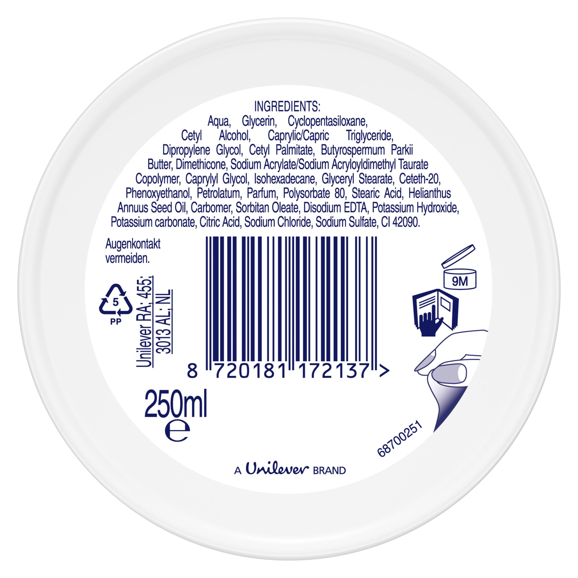 dove-body-love-one-cream-regenerierende-pflege-6-x-250-ml-body-cream-f-r-gesicht image 6
