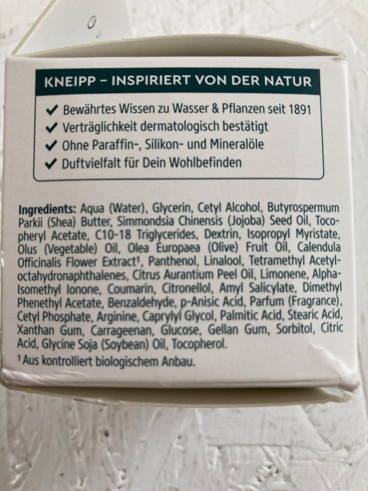 Auch für reifere Haut
