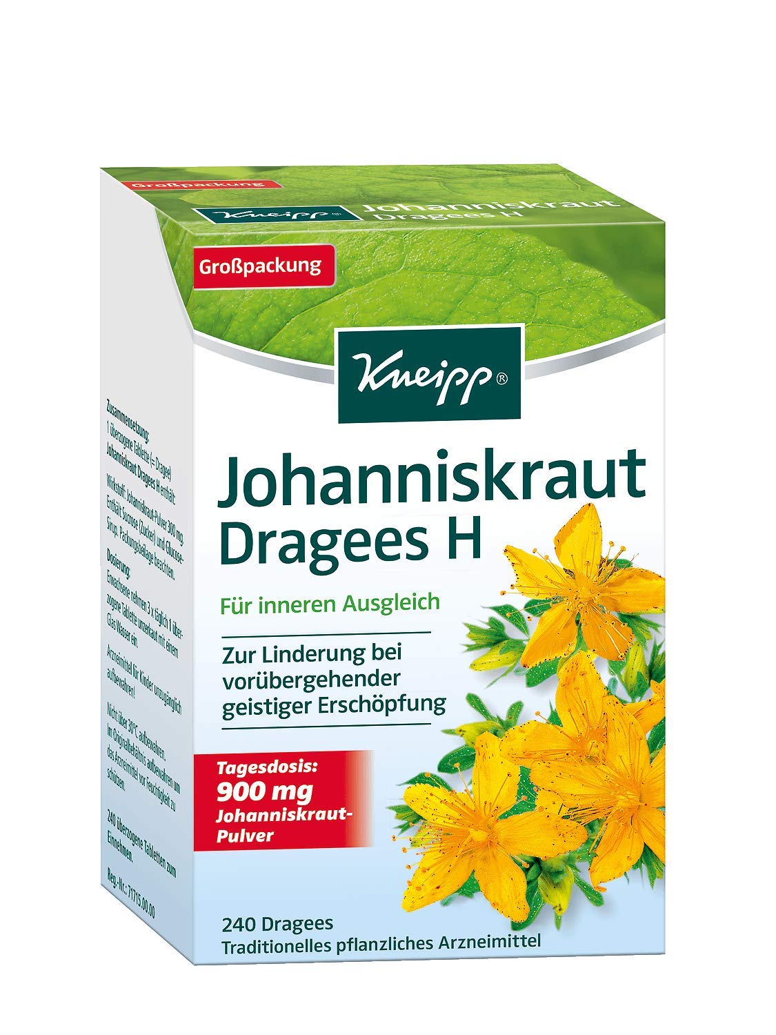 kneipp-johanniskraut-dragees-h-900-mg-240-dragees-traditionelles-pflanzliches-ar image 1