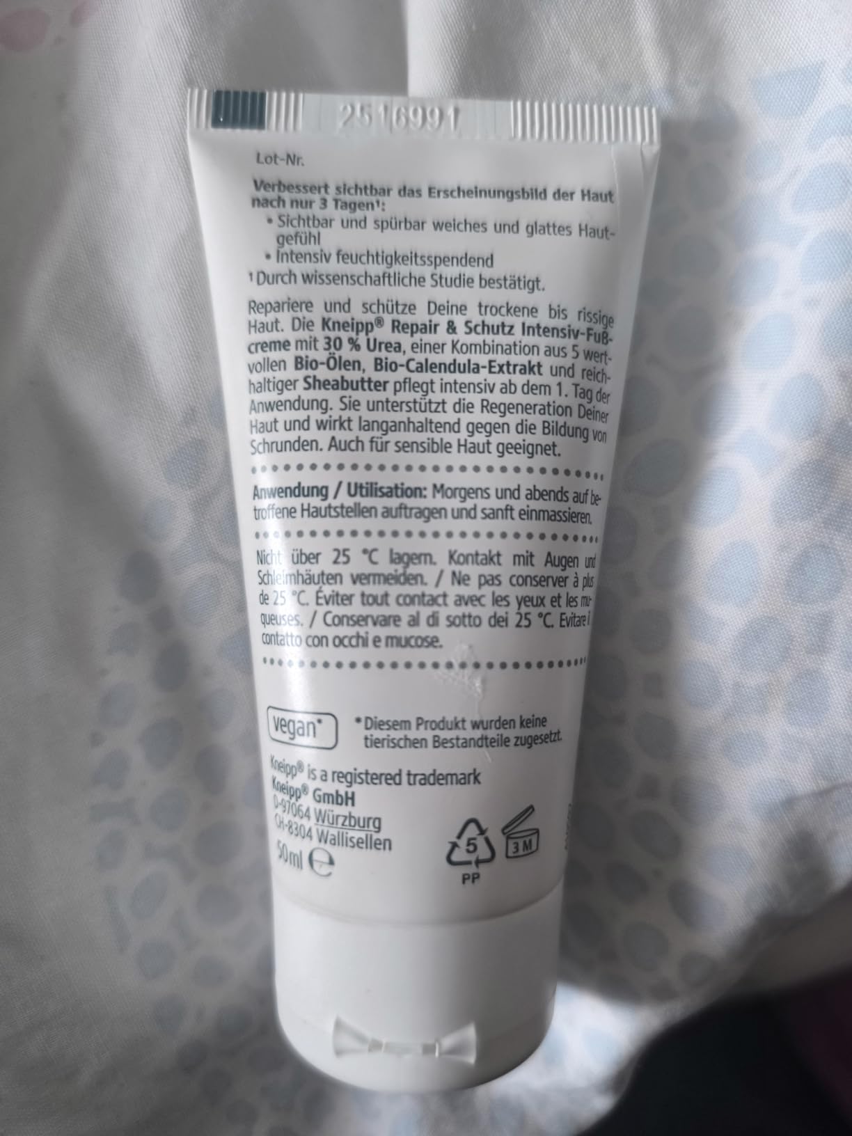 Dreißig Prozent Urea wirken wirklich