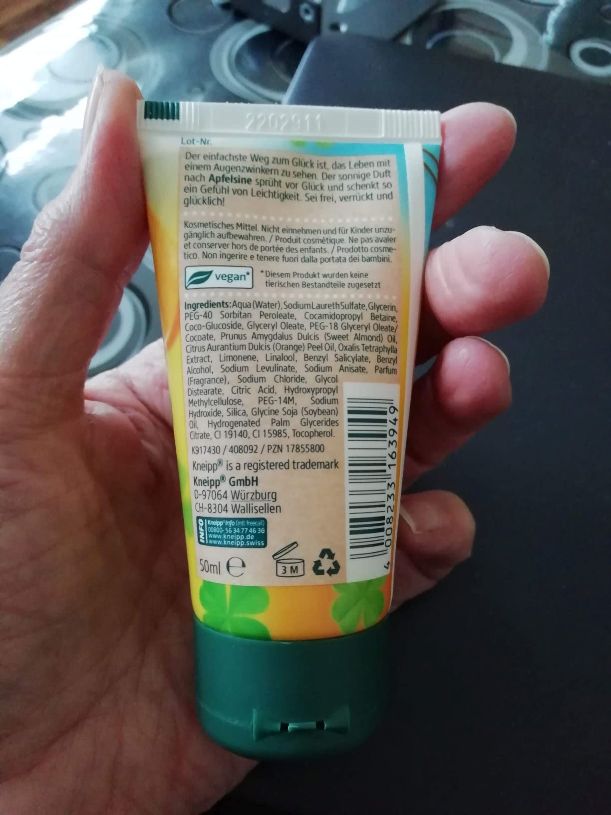 Ohne Mikroplastik – top!