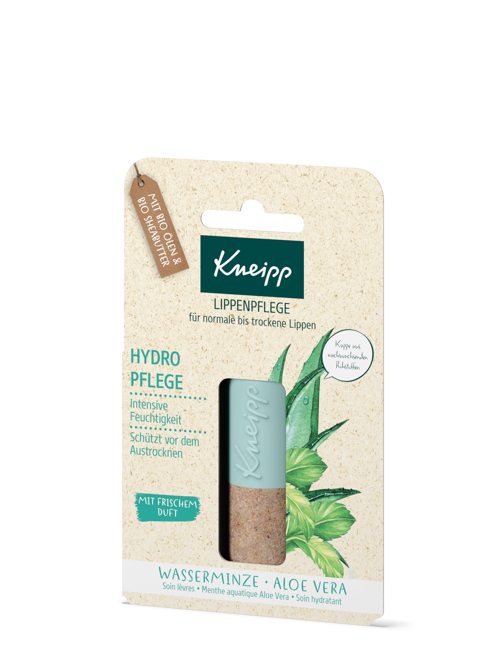 kneipp-lippenpflege-hydro-pflege-bio-le-bio-sheabutter-wasserminze-aloe-vera-4-7 image 2