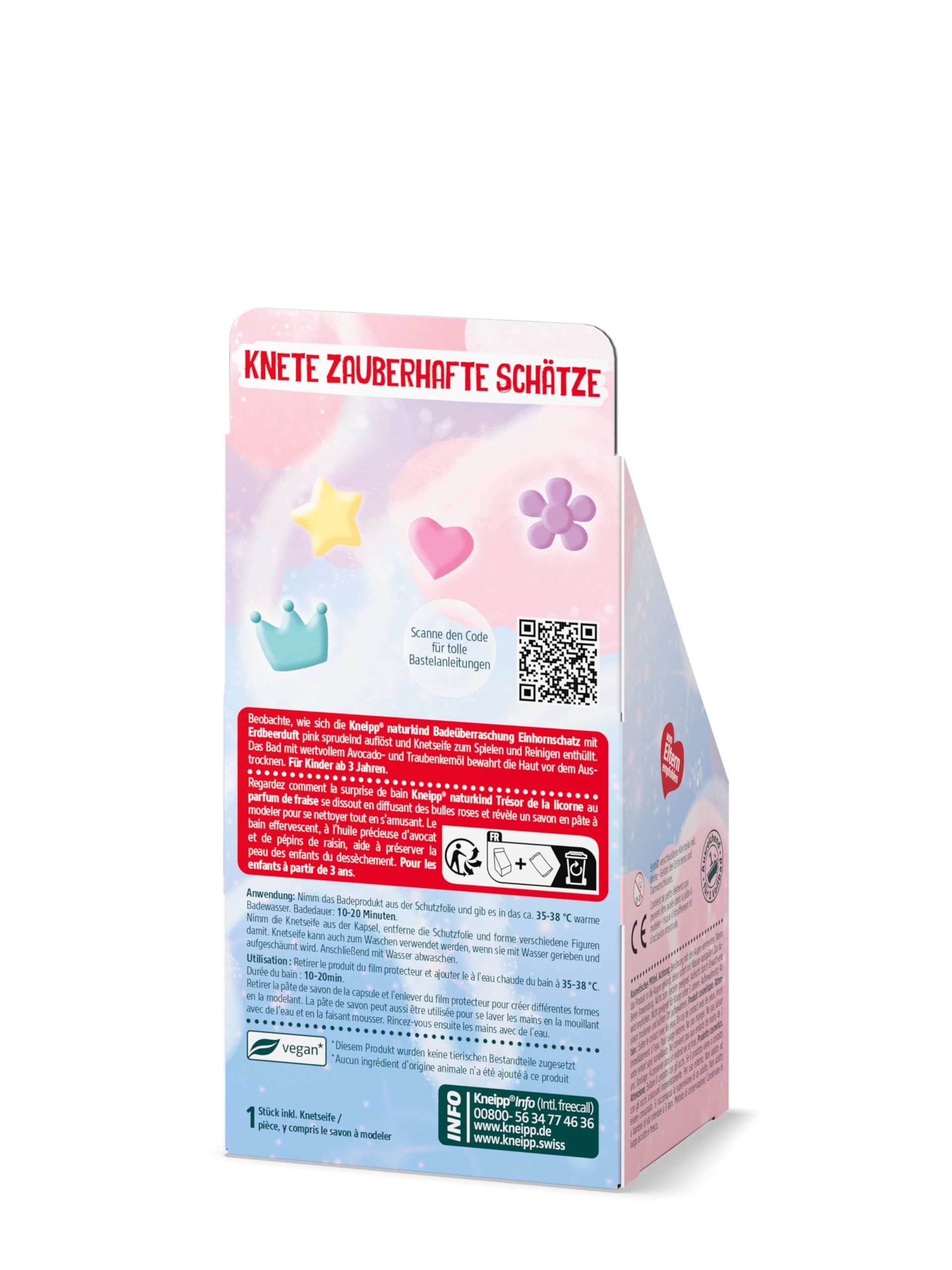 kneipp-naturkind-bade-berraschung-einhornschatz-sprudelnde-badekugel-f-r-kinder- image 2
