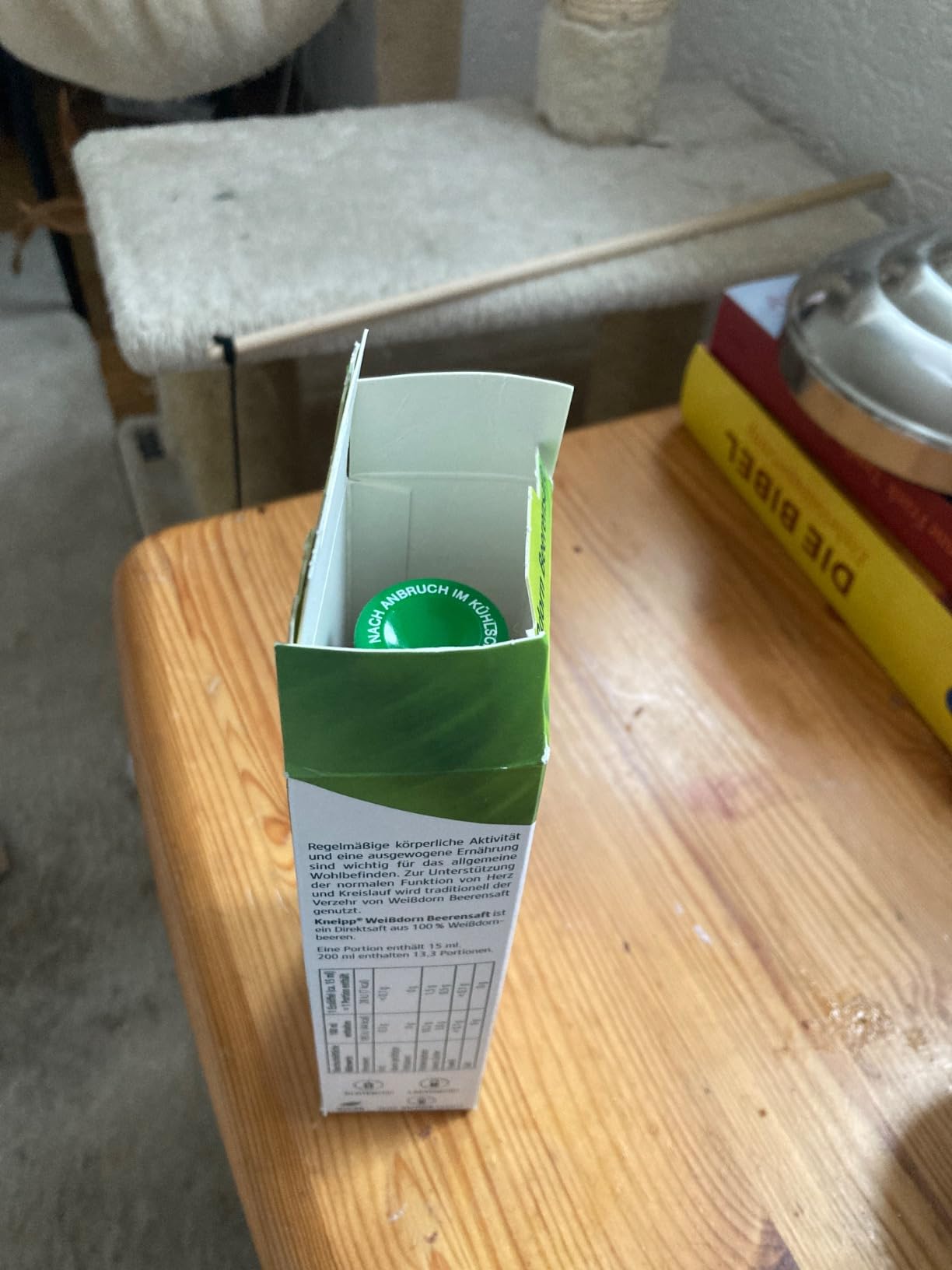 Tolles Produkt, kleine Flasche