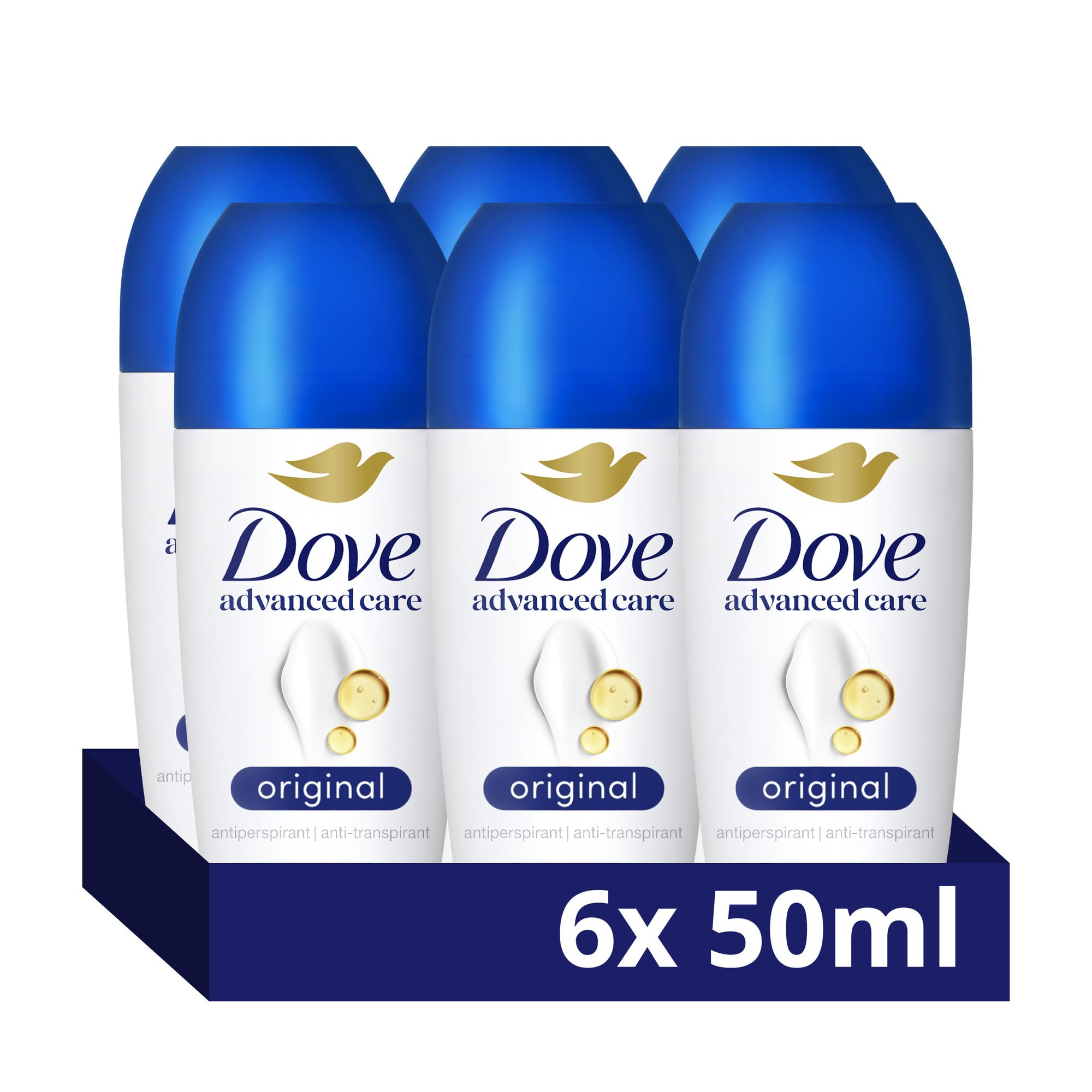 dove-advanced-care-anti-transpirant-deo-roll-on-original-6-x-50-ml-sparpack image 3