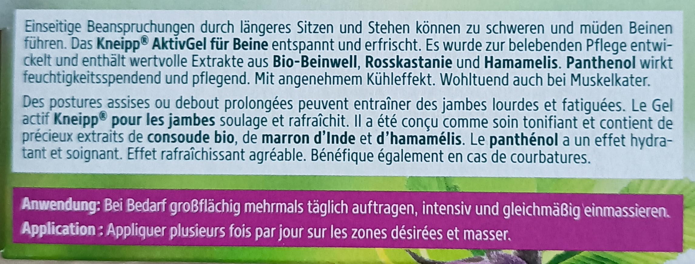 Perfekt nach dem Sport