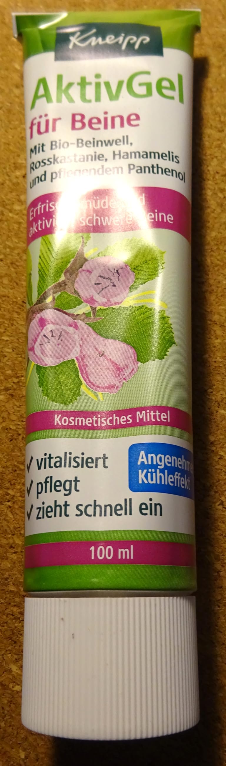 Gutes Gel, angenehm kühl