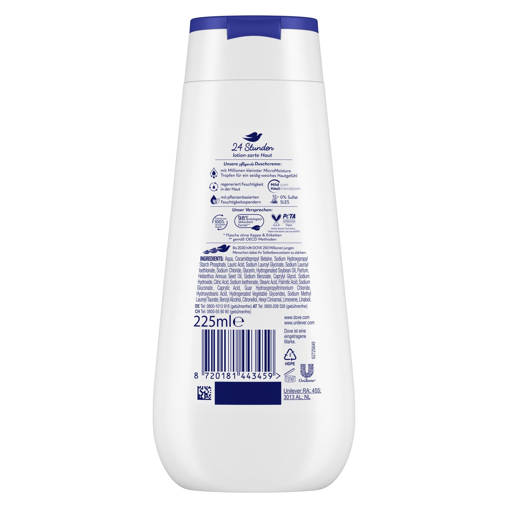 dove-advanced-care-duschcreme-reichhaltige-pflege-24h-lotion-zarte-haut-mit-pro- image 2