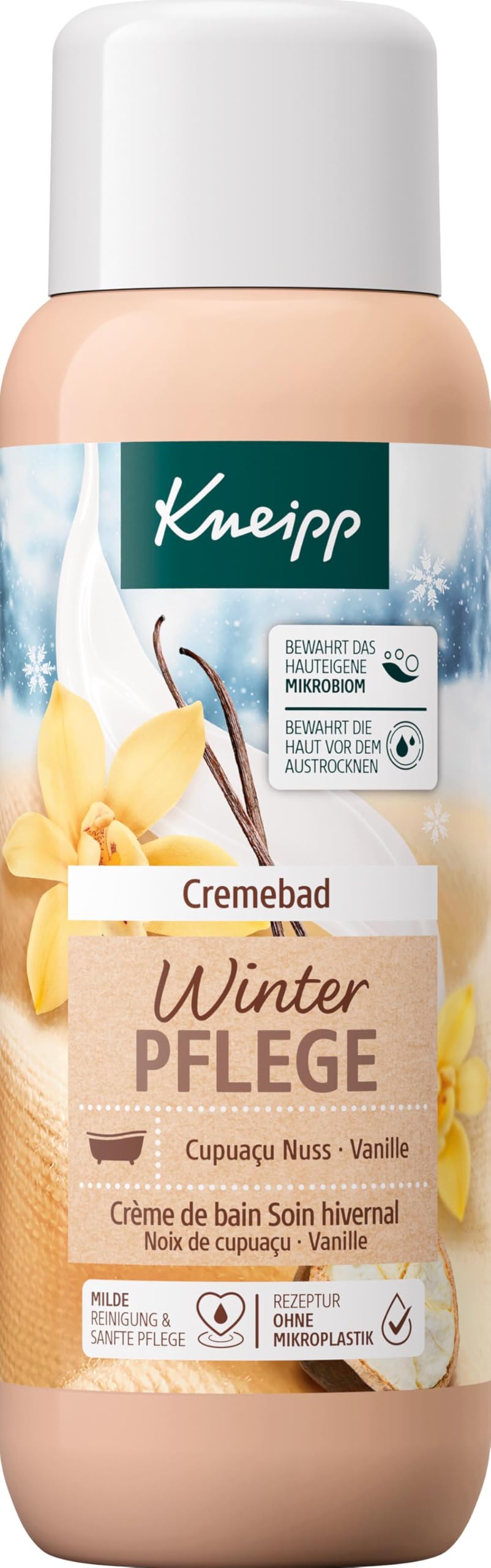 kneipp-cremebad-winterpflege-badezusatz-mit-bio-cupua-u-und-vanille-400-ml image 1