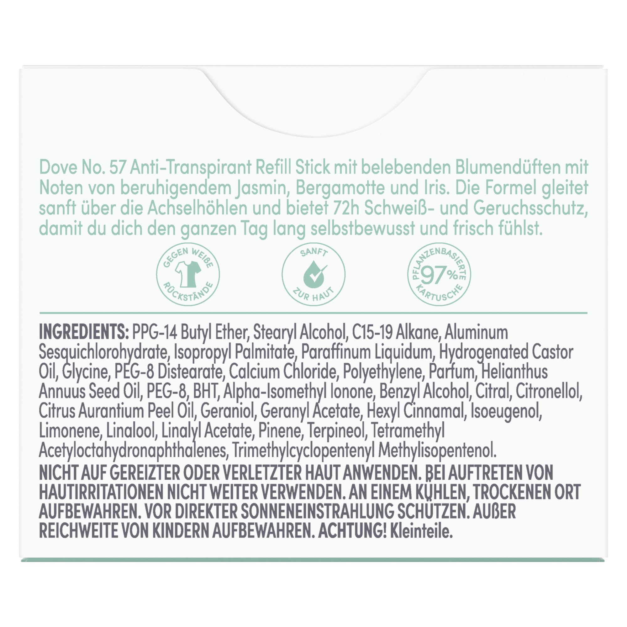 dove-anti-transpirant-no-57-jasmin-bergamotte-refill-deo-stick-72h-schutz-35-ml- image 3