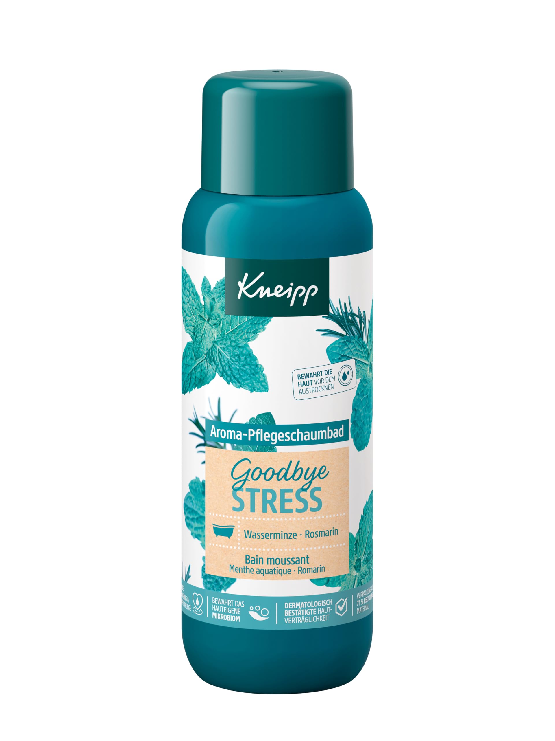 kneipp-aroma-pflegeschaumbad-goodbye-stress-400-ml-schaumbad-mit-therischem-rosm image 1