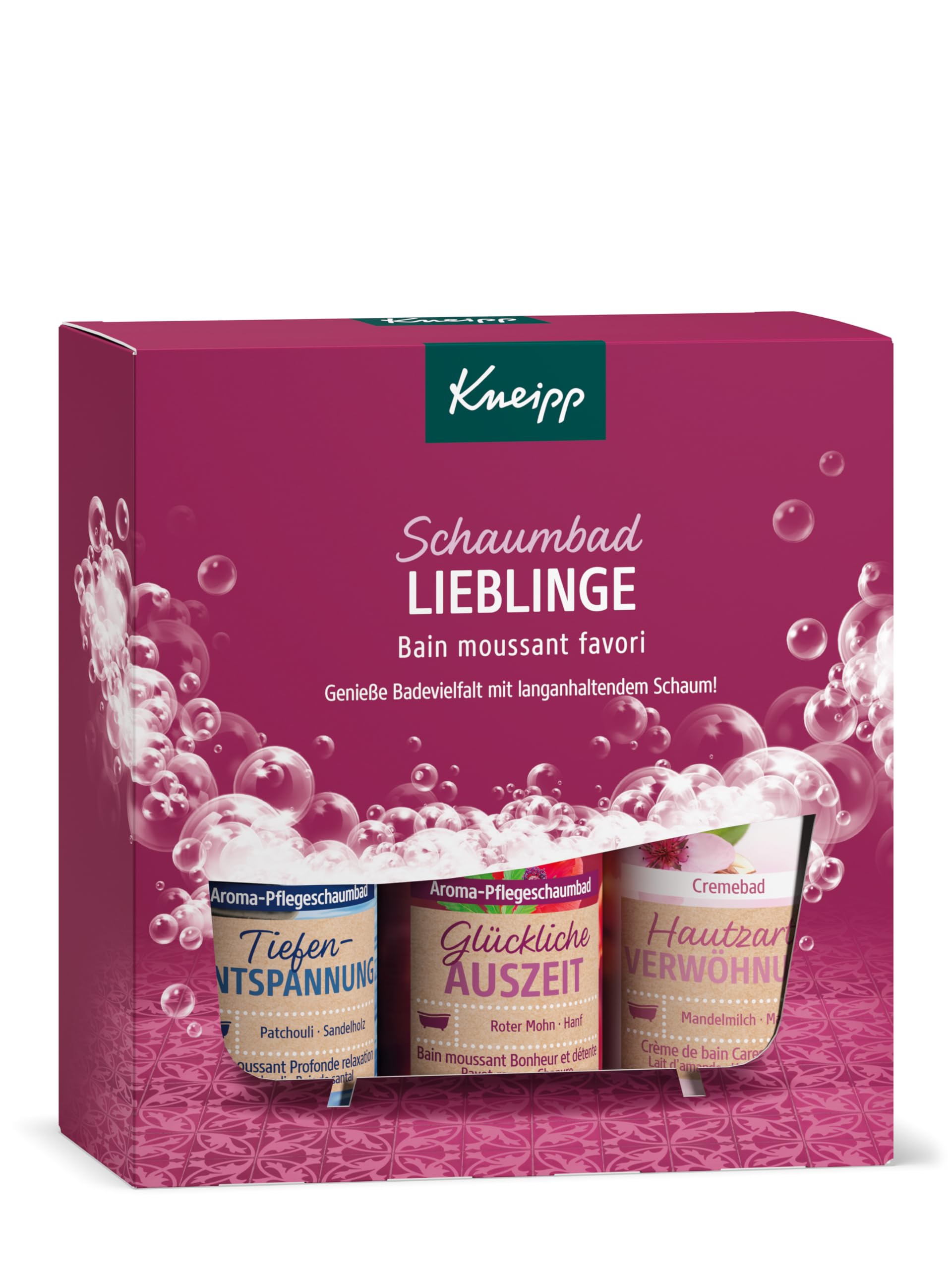 kneipp-geschenkset-schaumbad-lieblinge-3-teiliges-badegeschenkset-mit-2x-aroma-p image 1