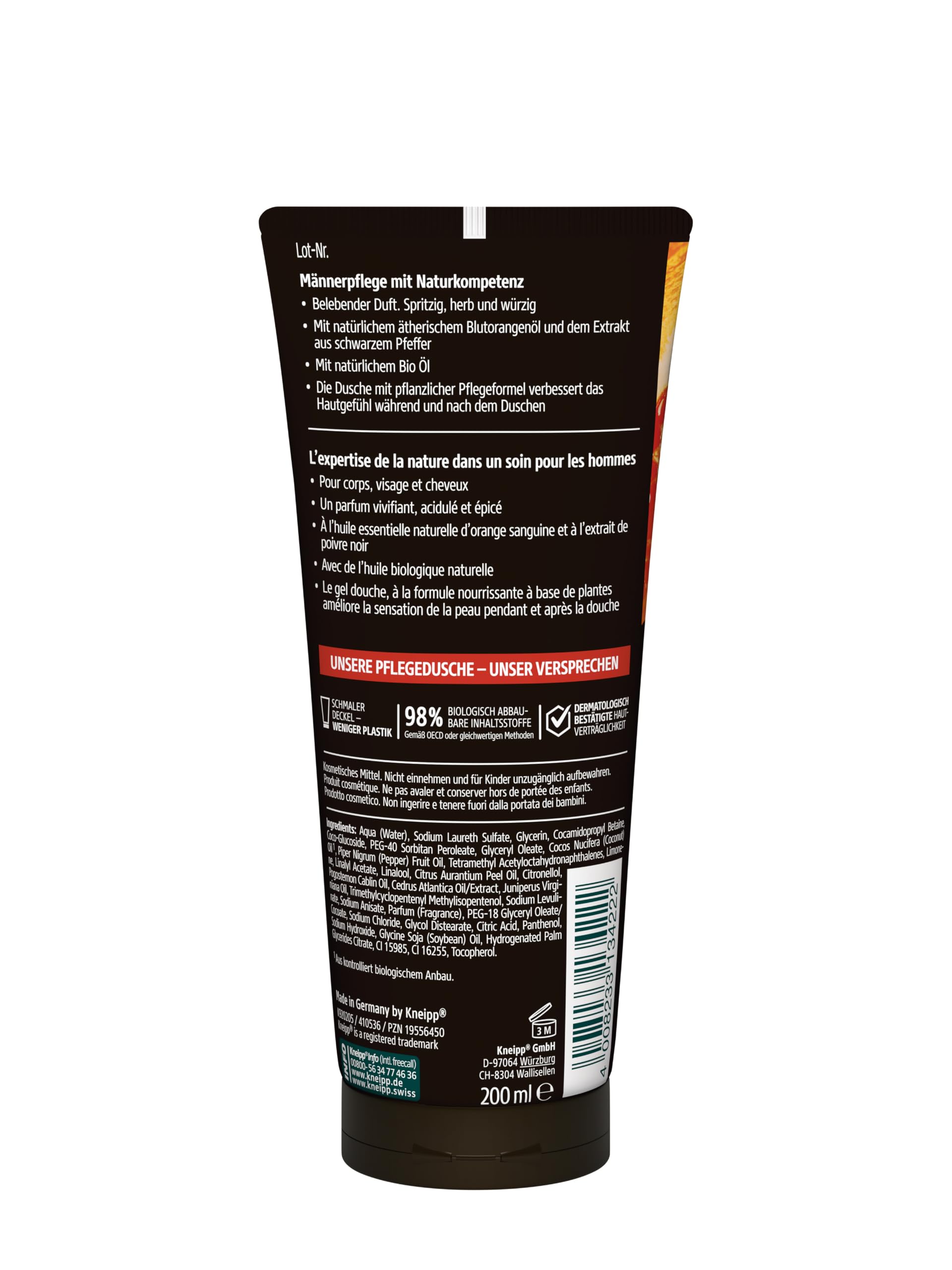 kneipp-men-3-in-1-pflegedusche-energie-200-ml-duschgel-f-r-m-nner-mit-blutorange image 3