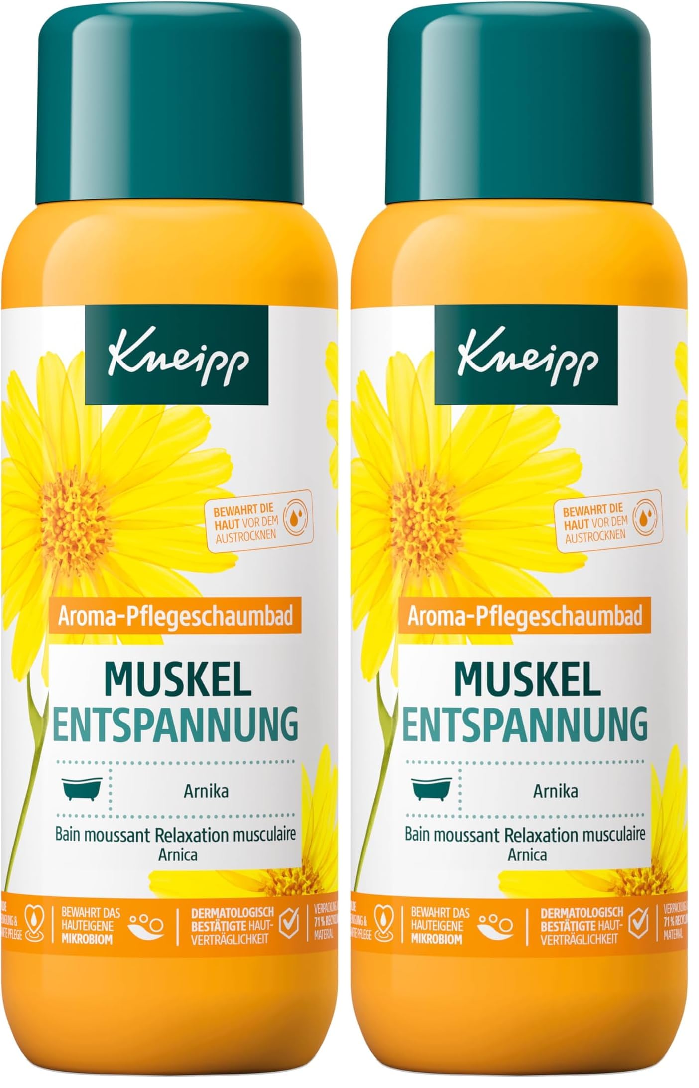 kneipp-aroma-pflegeschaumbad-muskel-entspannung-mit-arnika-400-ml-schaumbad image 5