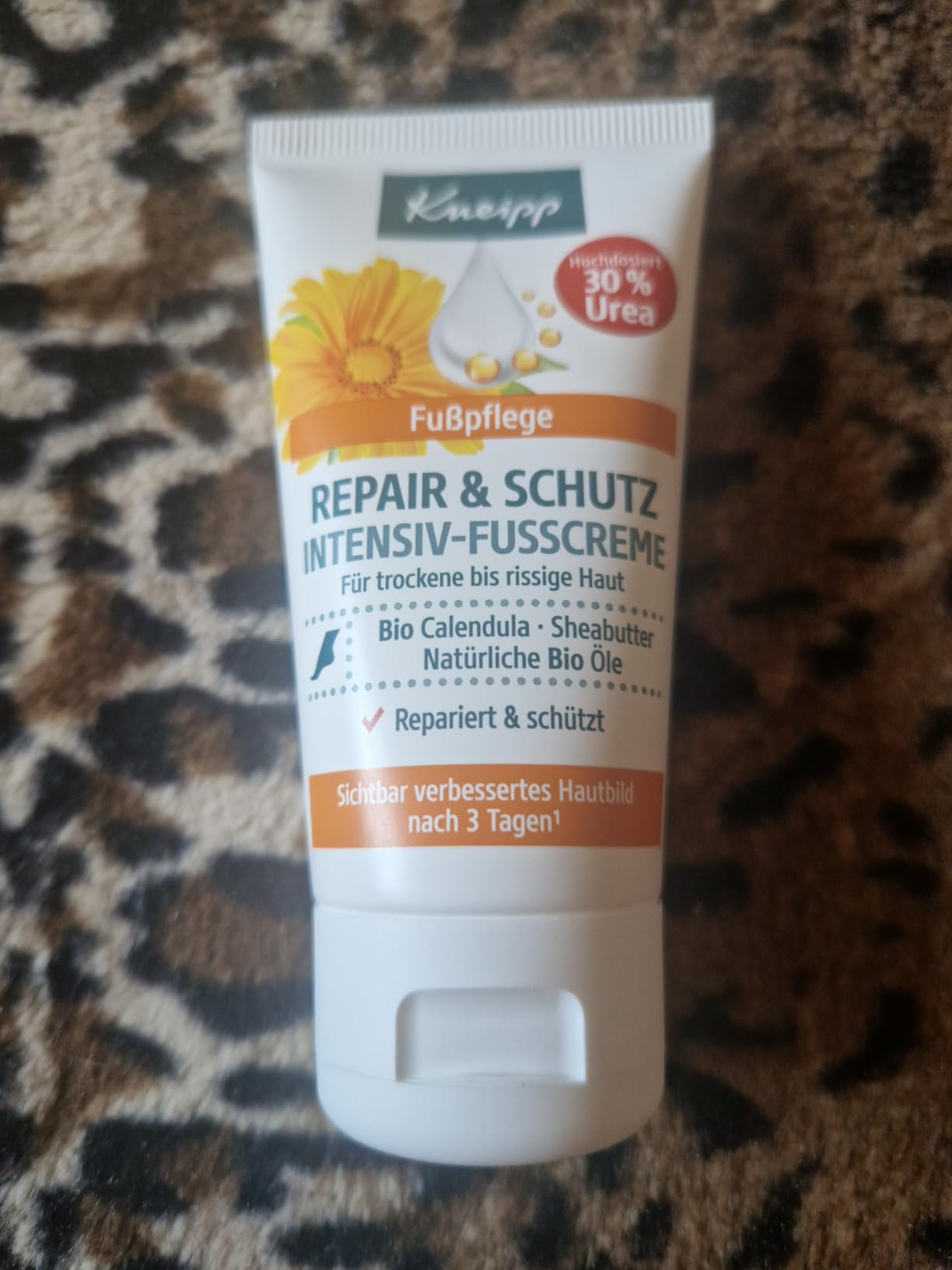 Sehr gute Fußcreme