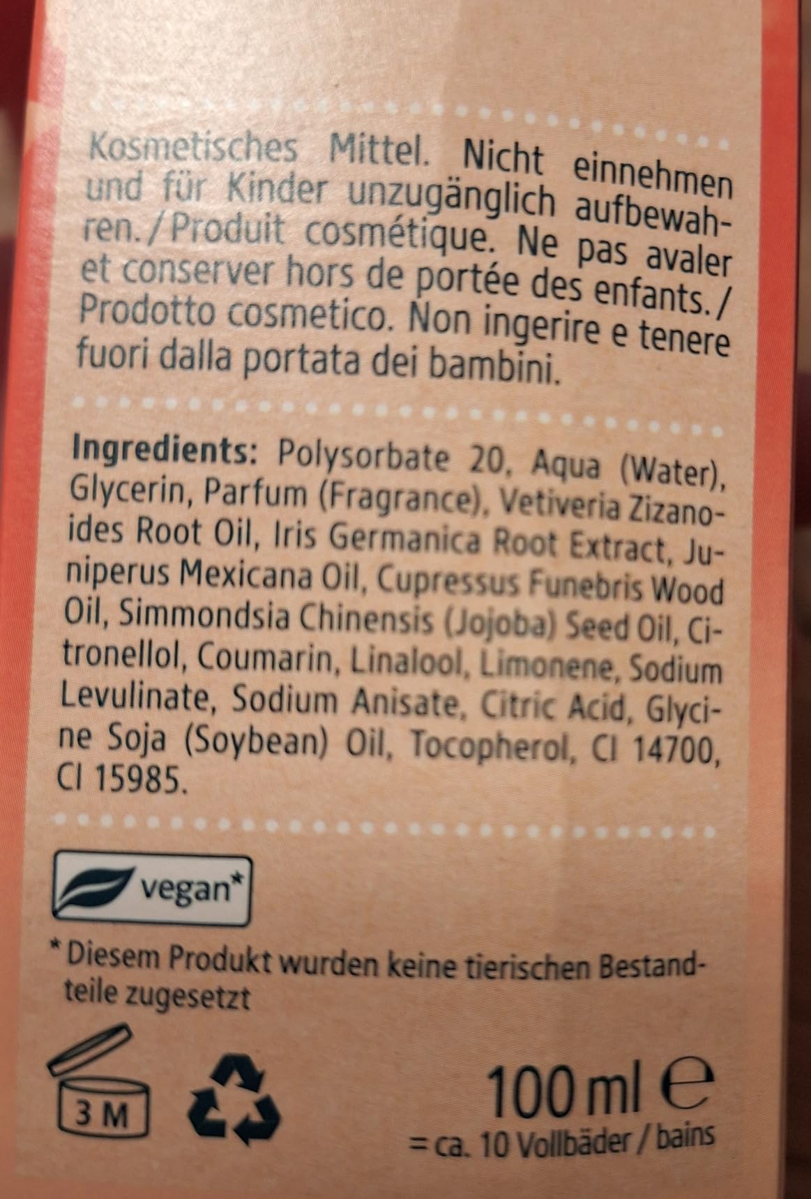 Duft zu intensiv