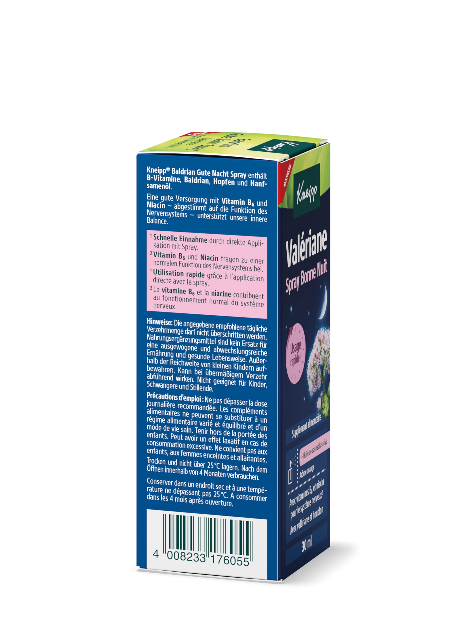 kneipp-baldrian-gute-nacht-spray-nervensystem-spray-mit-baldrian-hopfen-cannabis image 2