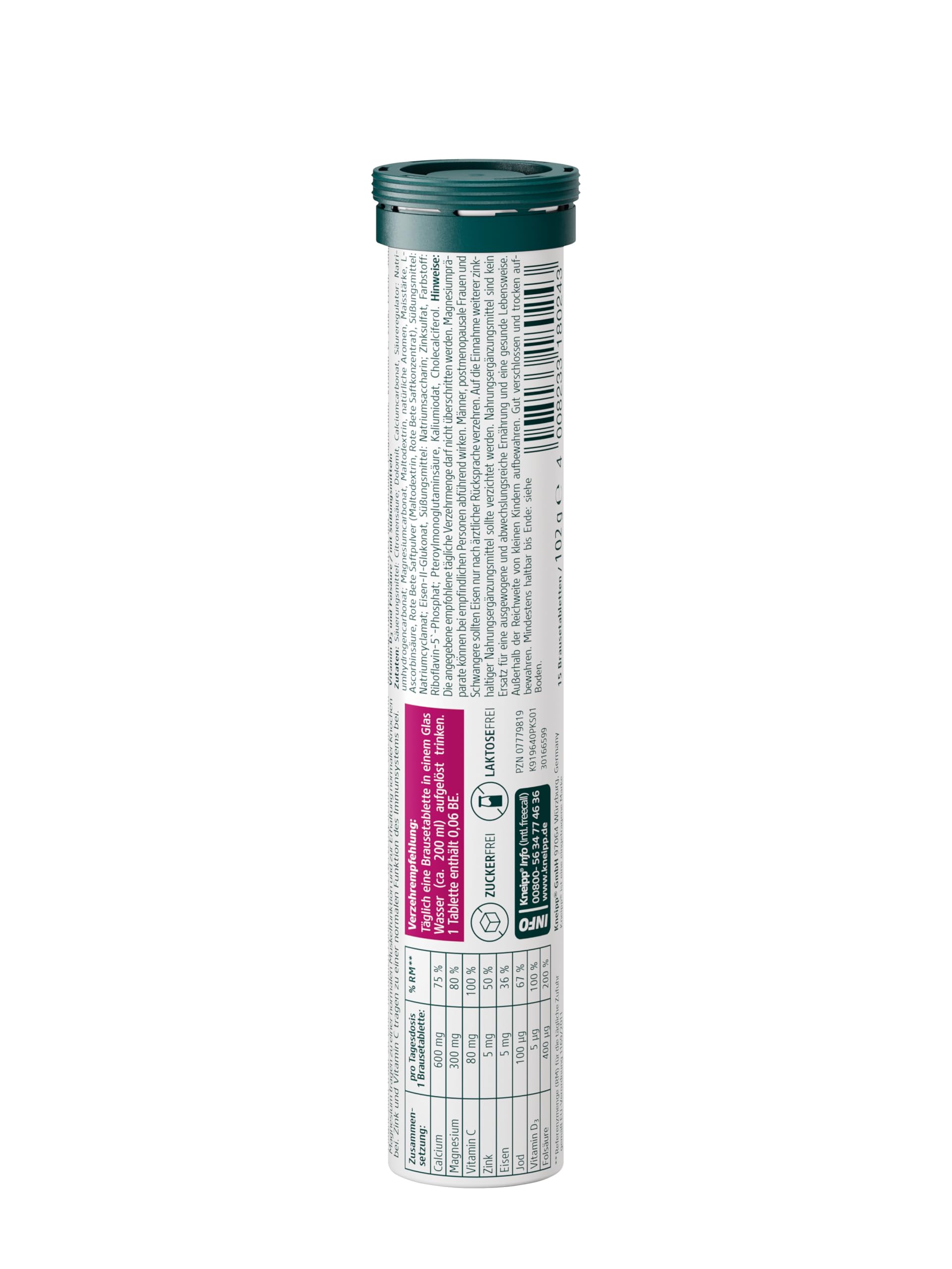 kneipp-brausetabletten-frauen-mineralstoffe-15-st-ck-mit-calcium-magnesium-vitam image 2