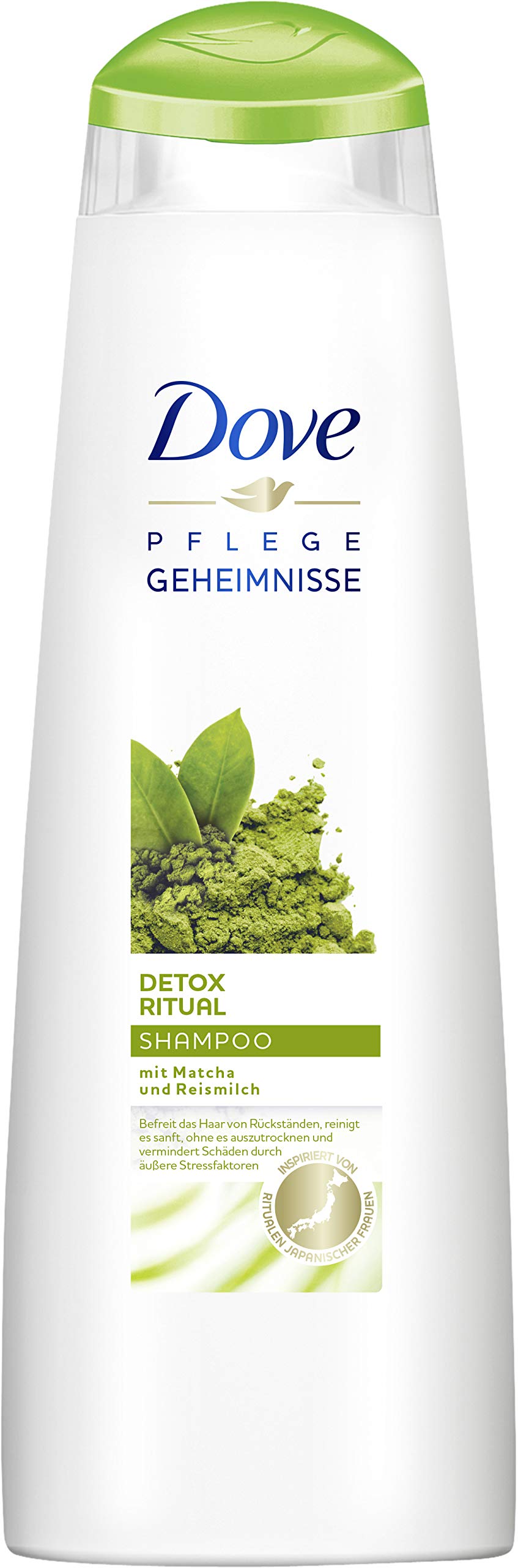 dove-pflegegeheimnisse-detox-ritual-shampoo-mit-matcha-reismilch-6er-pack-6-x-25 image 1