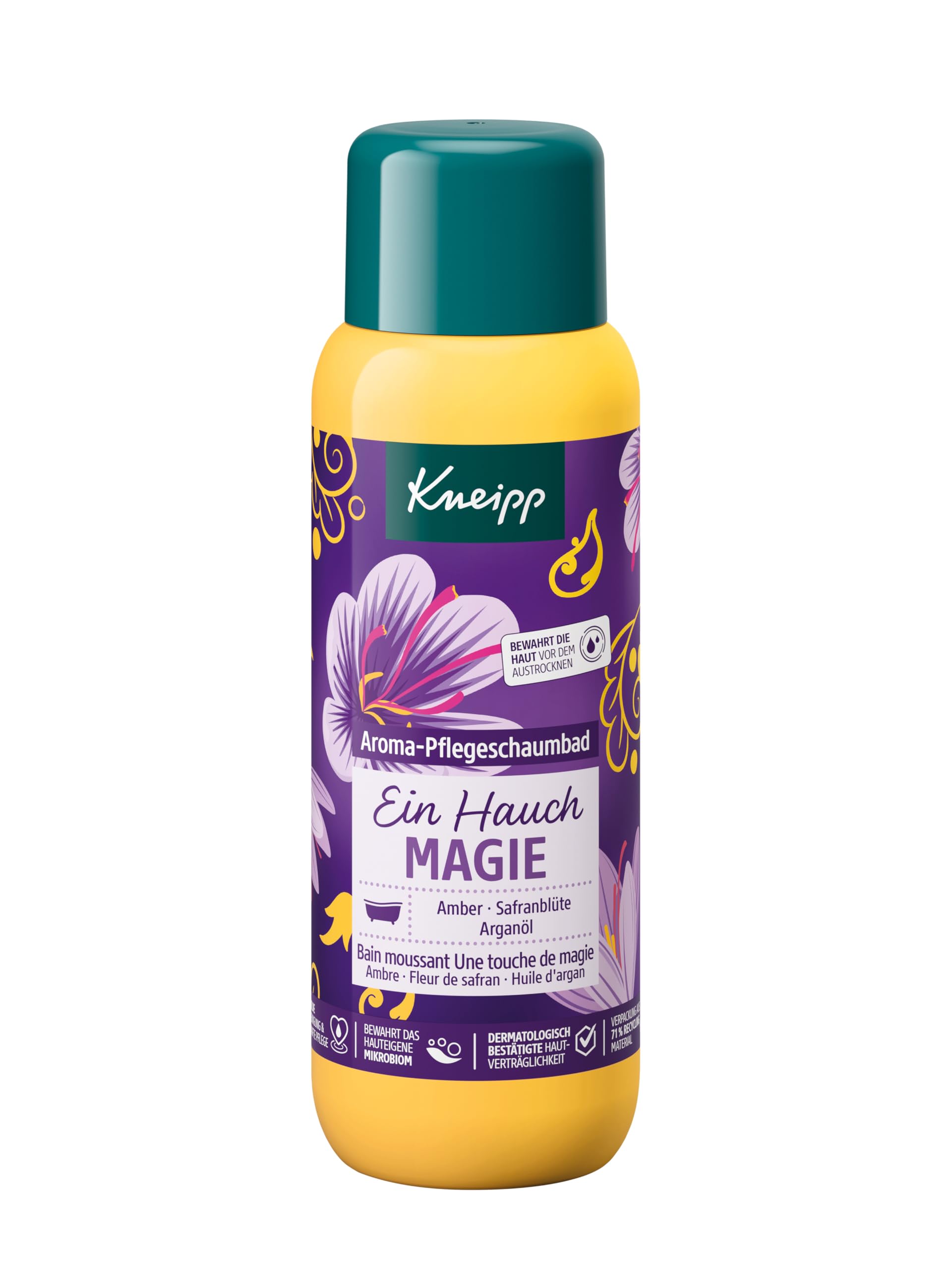 kneipp-ein-hauch-von-magie-aroma-pflegeschaumbad-mit-amber-safranbl-tenextrakt-u image 1