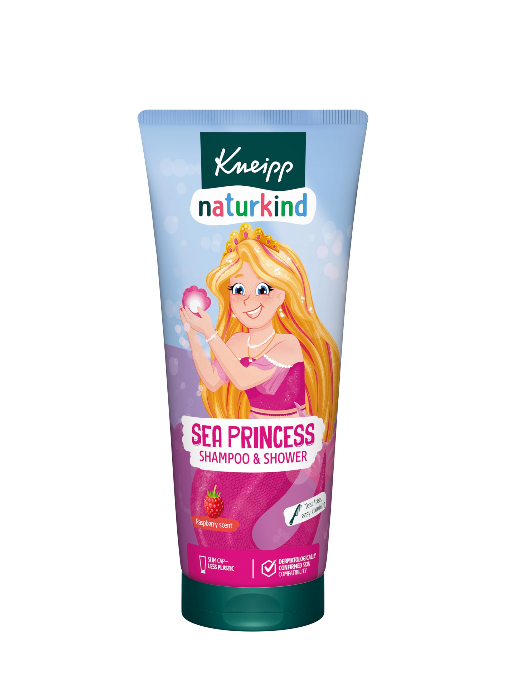 kneipp-naturkind-seeprinzessin-shampoo-dusche-2-in-1-kinderduschgel-mit-himbeerd image 1