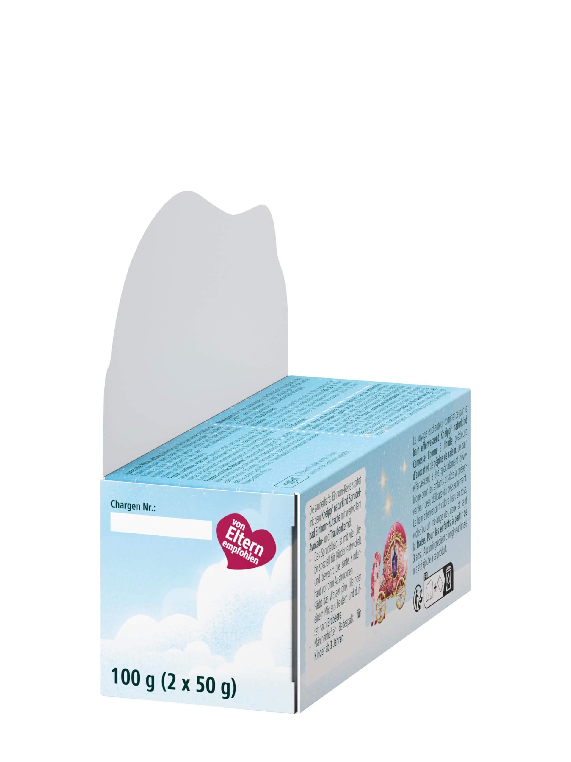 kneipp-naturkind-einhorn-kutsche-kinder-sprudelbad-badekugeln-set-8-x-100-g image 5