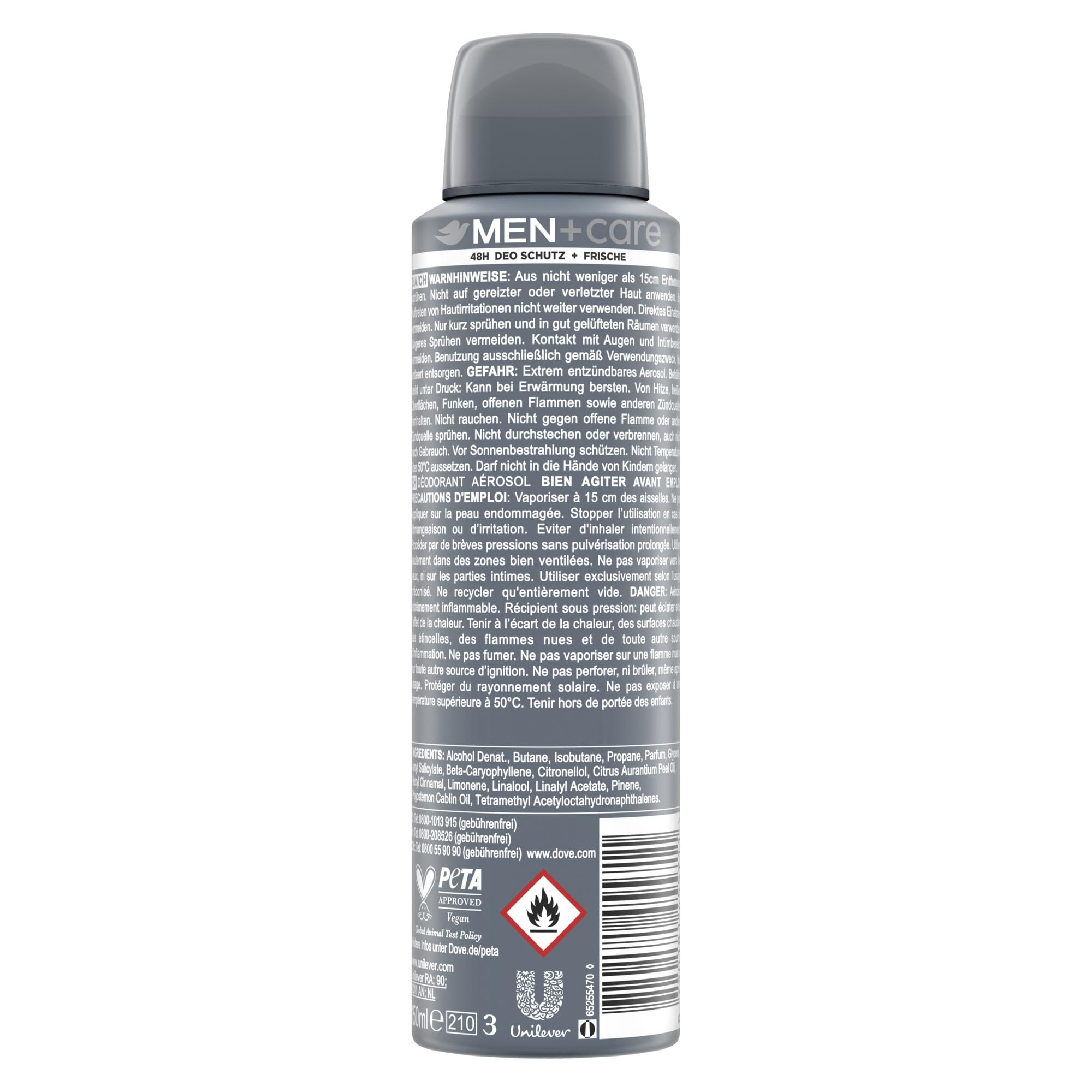dove-men-care-extra-fresh-deodorant-spray-ohne-aluminiumsalze-150-ml image 4