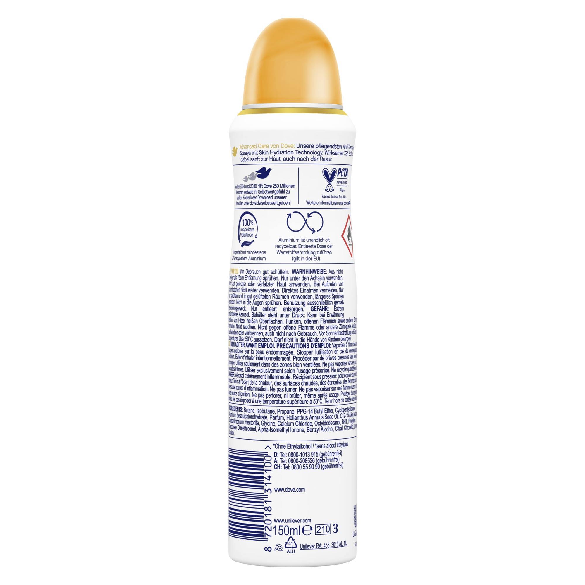 dove-advanced-care-anti-transpirant-deo-spray-go-fresh-passionsfrucht-zitronengr image 2