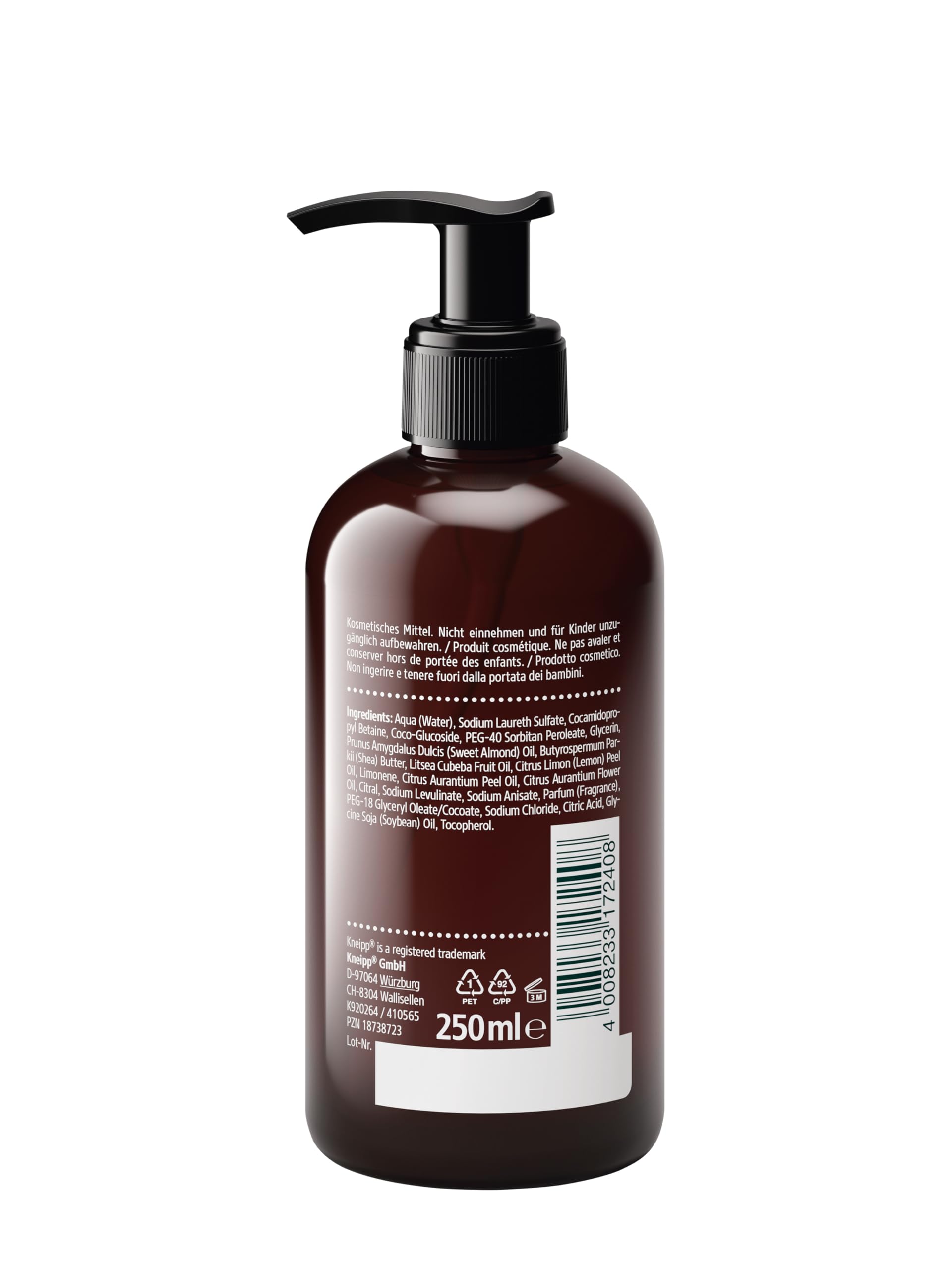 kneipp-milde-aroma-pflegeseife-zitrone-mit-nat-rlichen-therischen-len-250-ml image 3