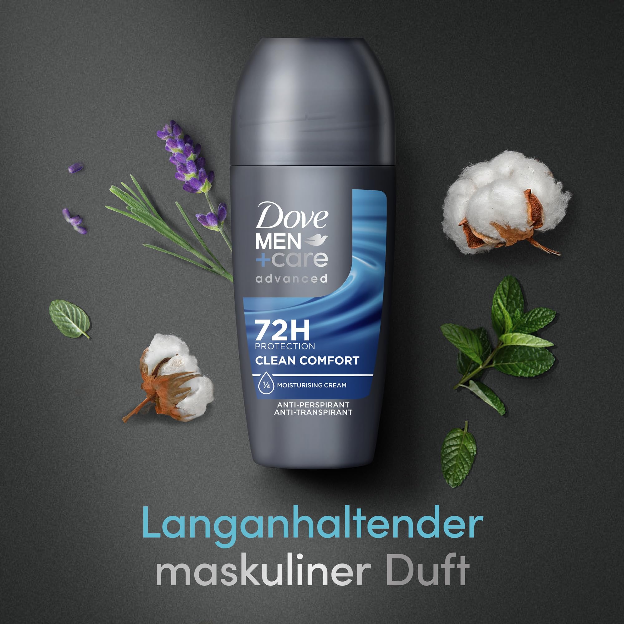 dove-men-care-advanced-anti-transpirant-roll-on-clean-comfort-6-x-50-ml-deo-mit- image 6