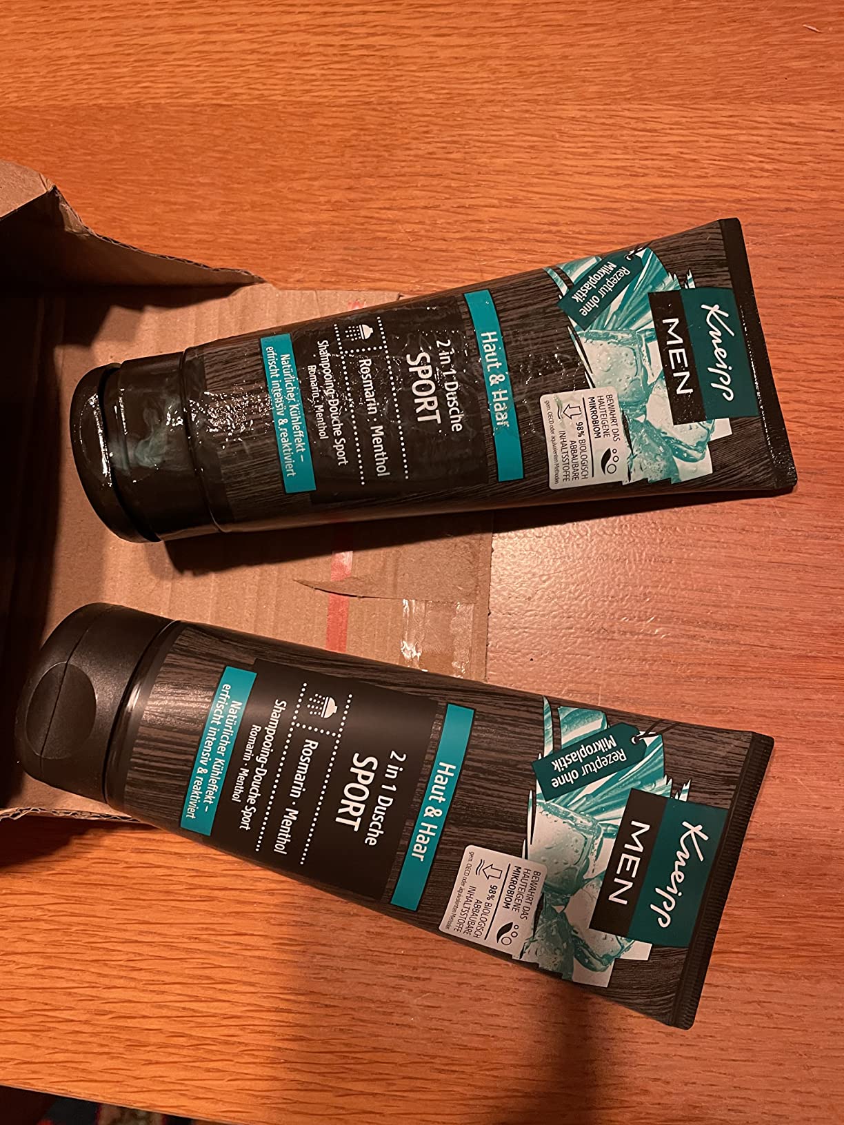 Gutes Duschgel, Haare so mittel