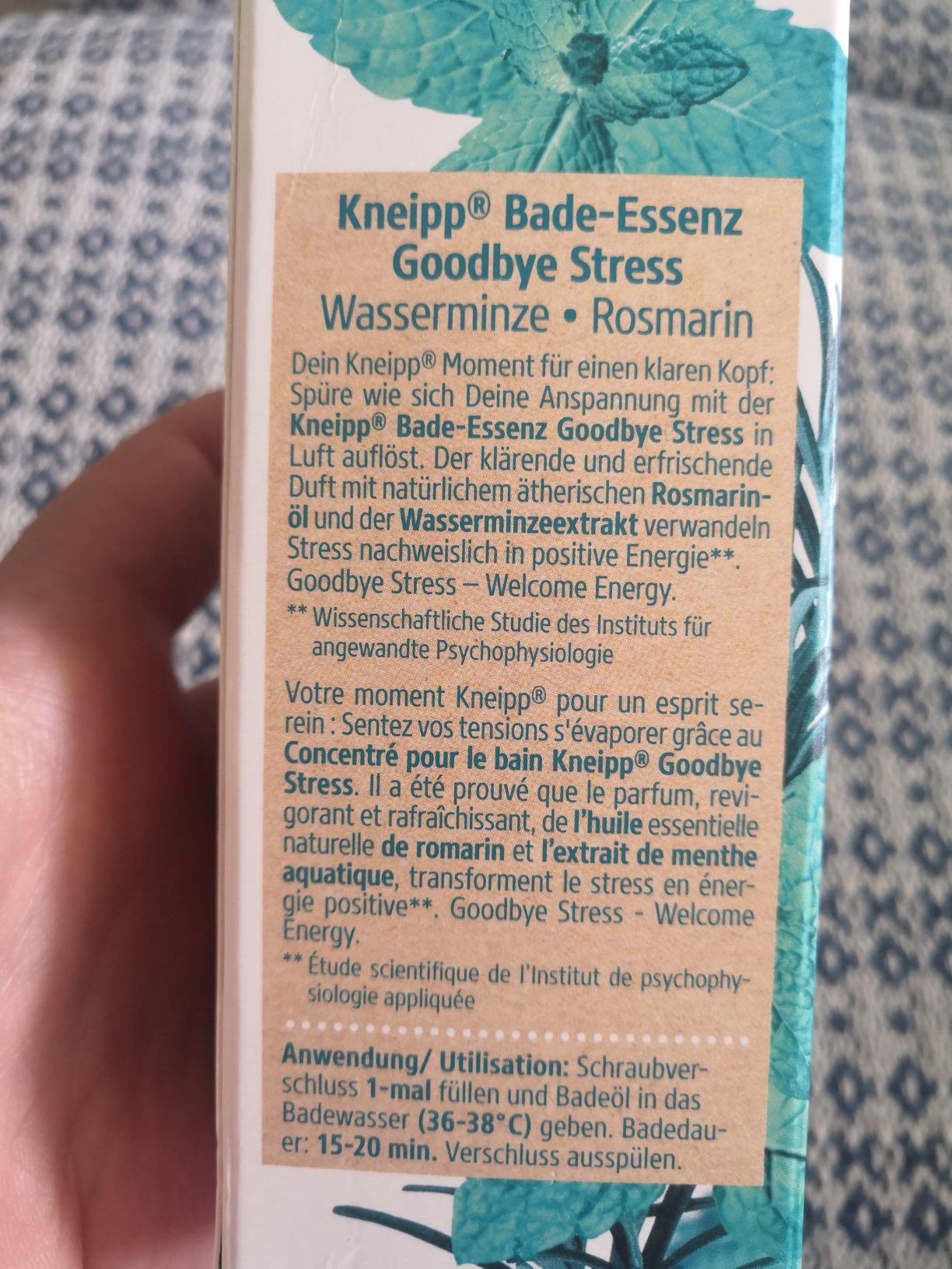 Erfrischend und entspannend zugleich