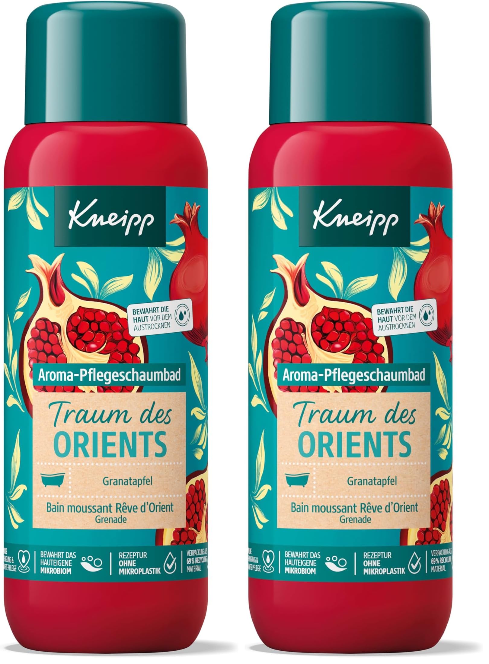 kneipp-aroma-pflegeschaumbad-traum-des-orients-400-ml-schaumbad-mit-granatapfel- image 4
