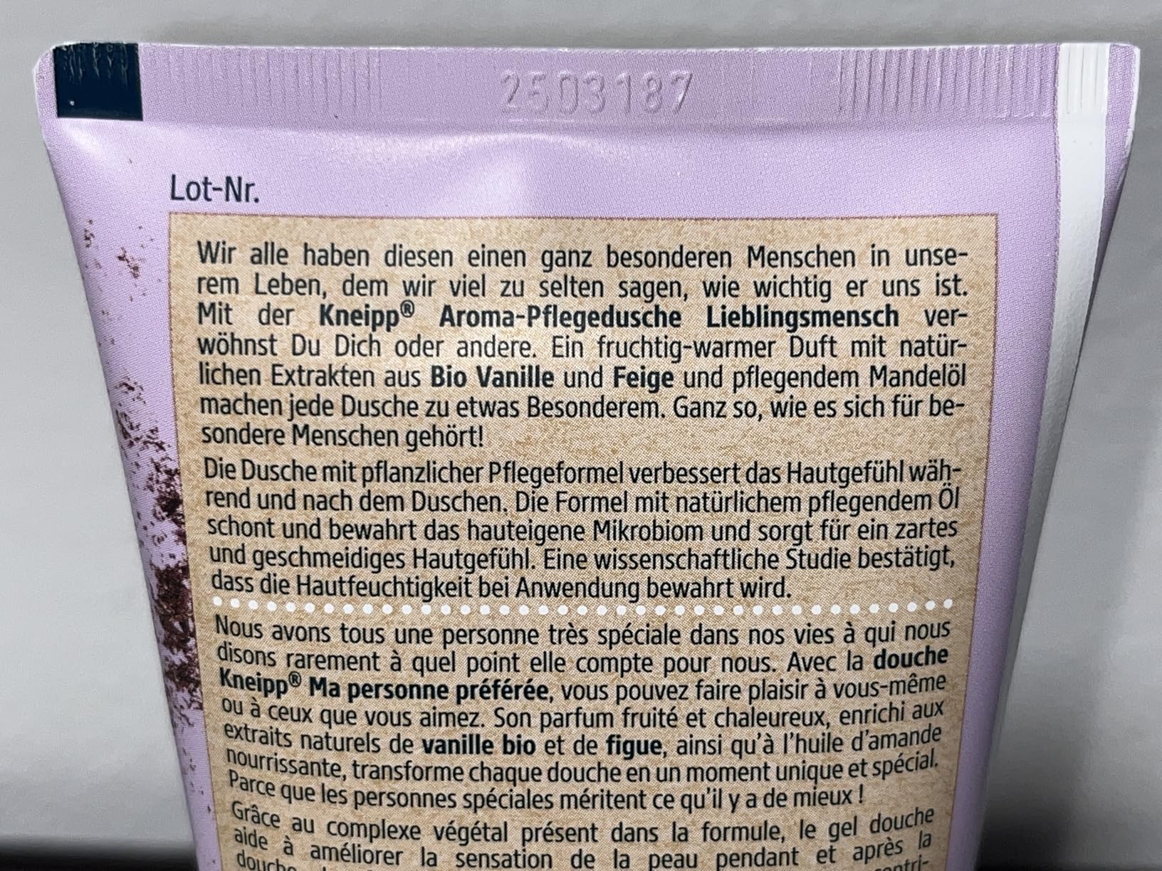 Bester Duschgel-Fund dieses Jahr