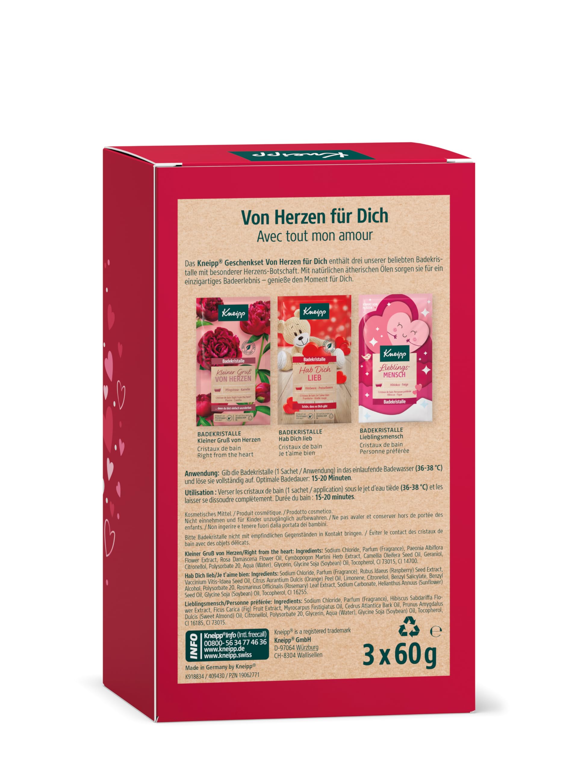 kneipp-von-herzen-f-r-dich-badekristalle-geschenkset-3x60-g-badesalz-mit-herzens image 2