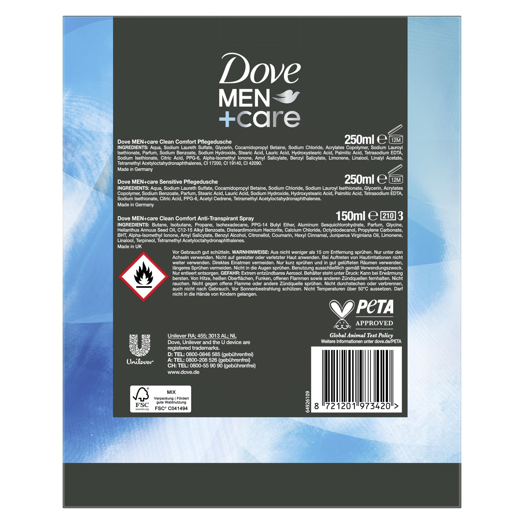 dove-men-care-geschenkbox-refresh-care-2x-3-in-1-pflegedusche-sensitive-clean-co image 3