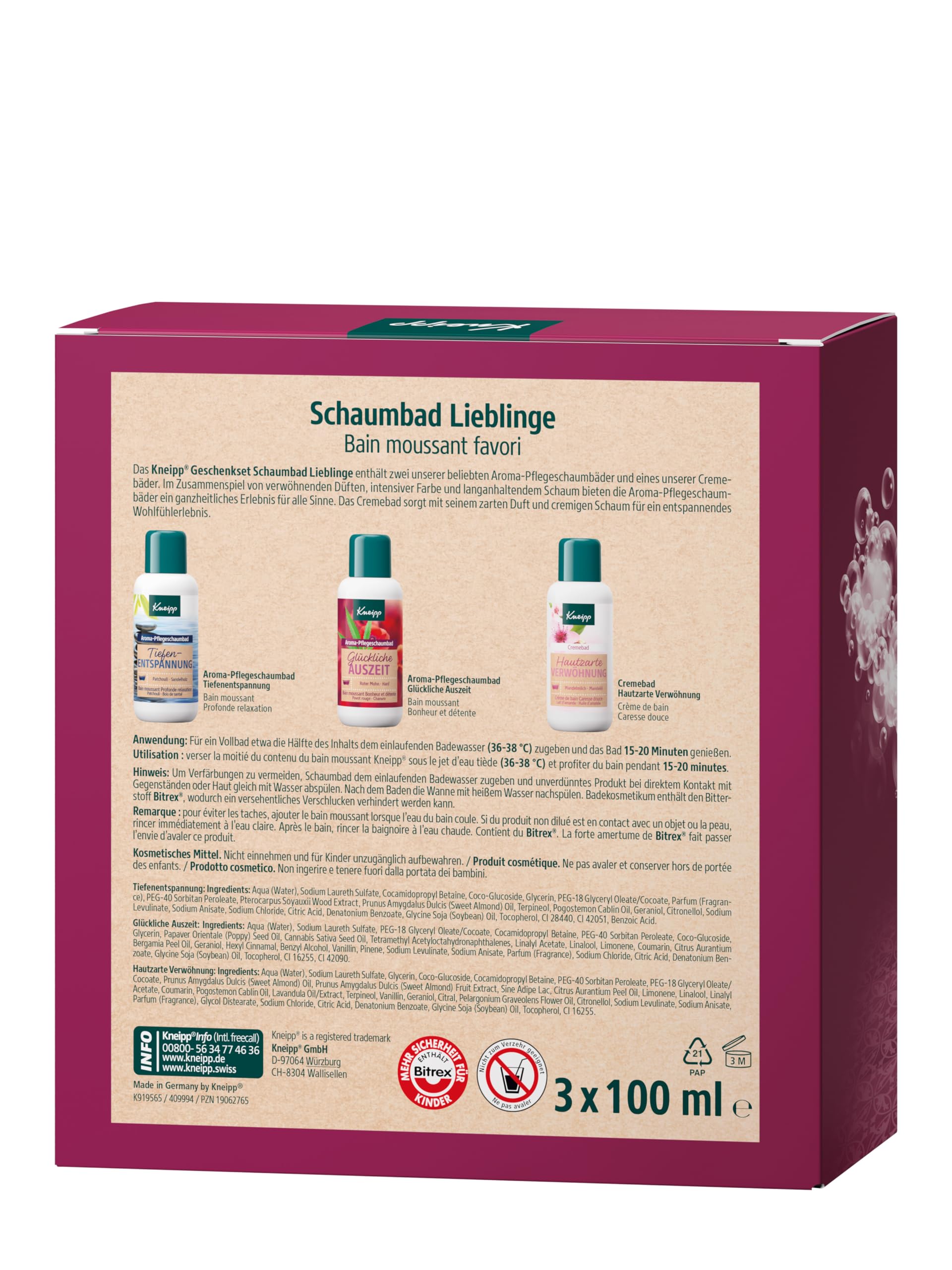 kneipp-geschenkset-schaumbad-lieblinge-3-teiliges-badegeschenkset-mit-2x-aroma-p image 2