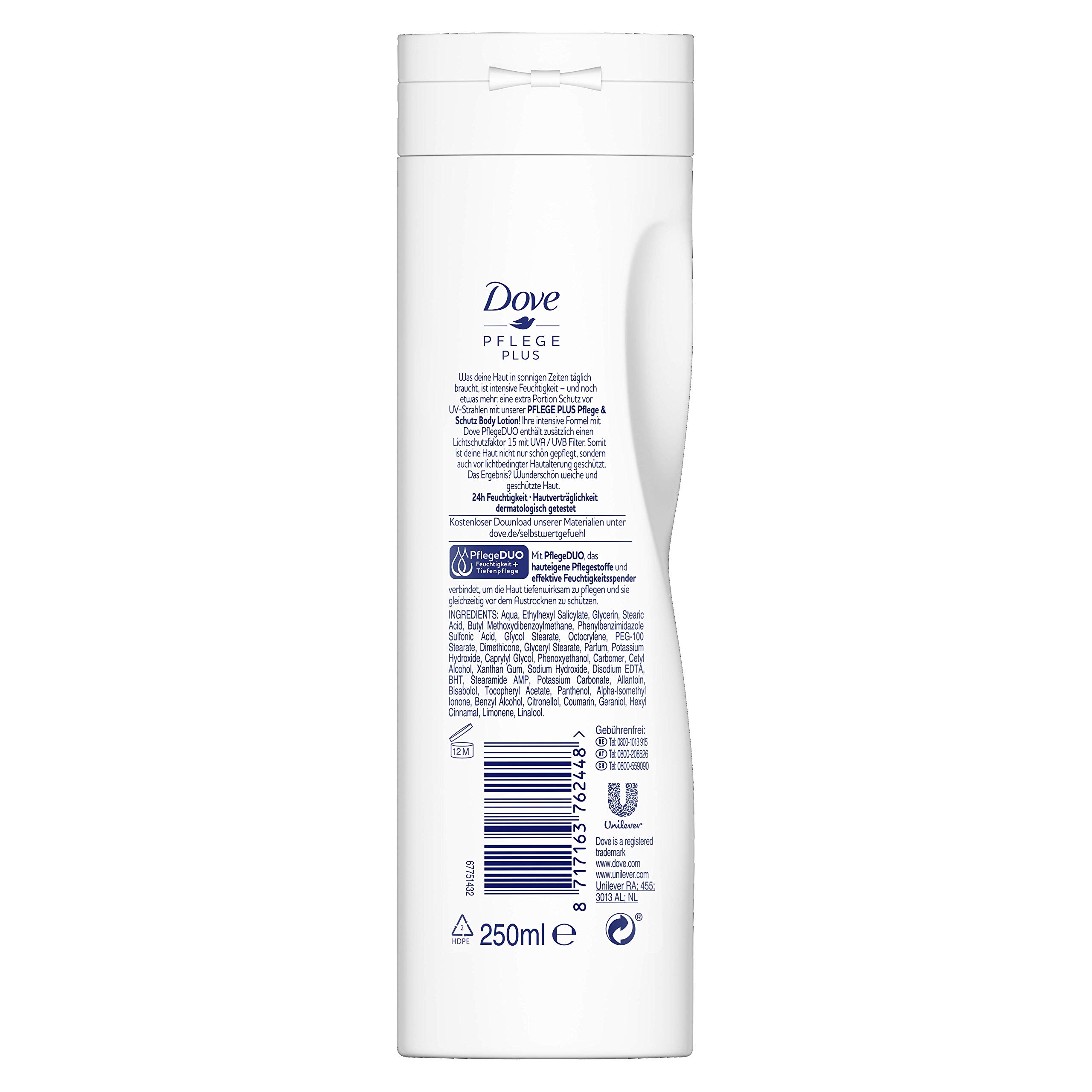 dove-pflege-schutz-body-lotion-lsf-15-250-ml-feuchtigkeitslotion-mit-uva-uvb-sch image 3