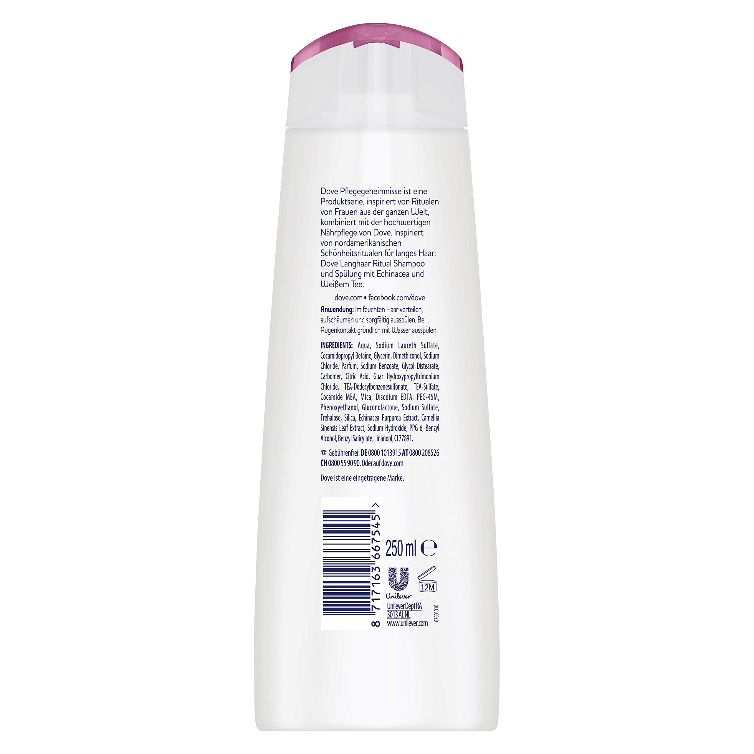 dove-pflegegeheimnisse-langhaar-ritual-shampoo-mit-echinacea-wei-em-tee-6er-pack image 2