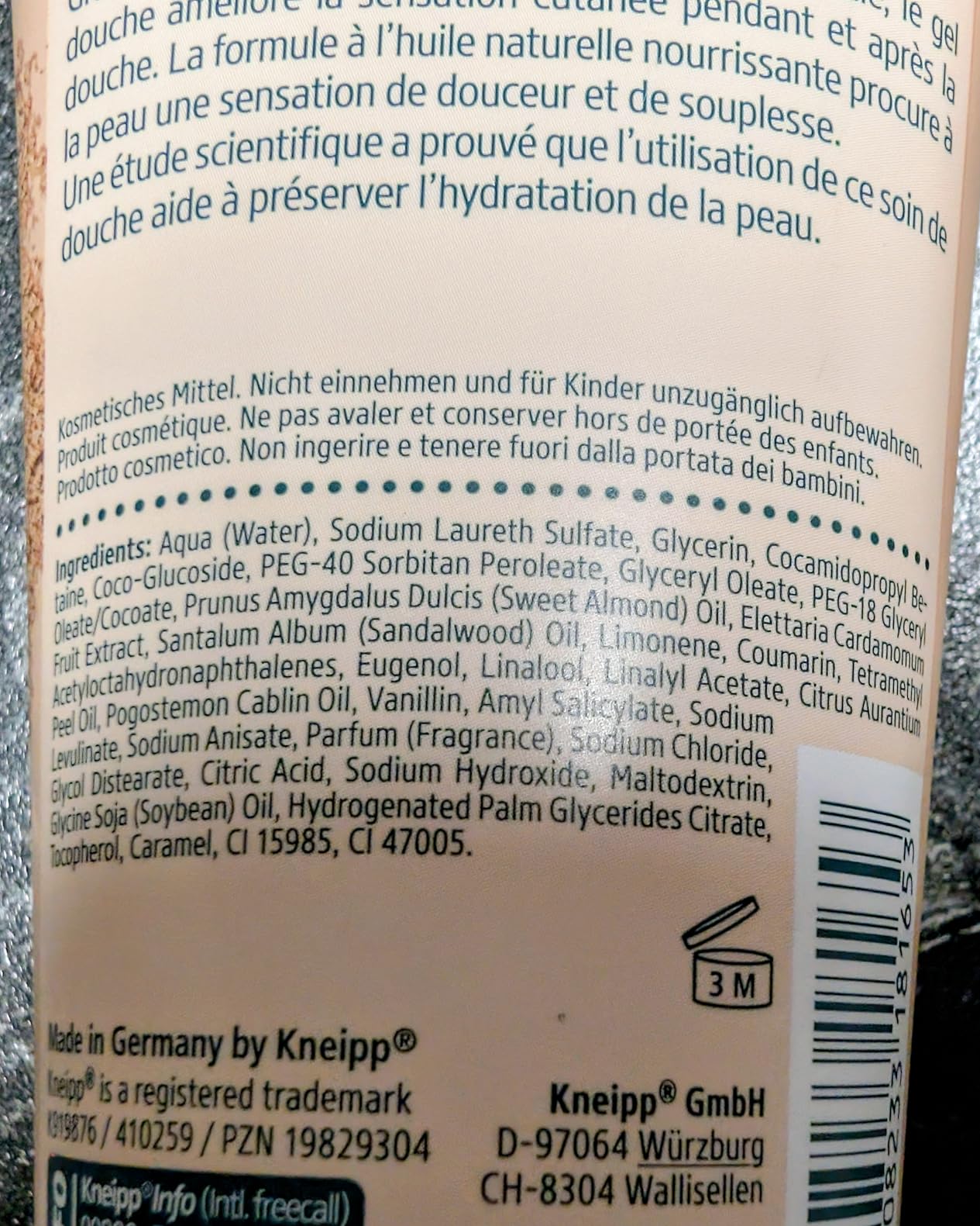 Gut, aber der Duft ist gewöhnungsbedürftig