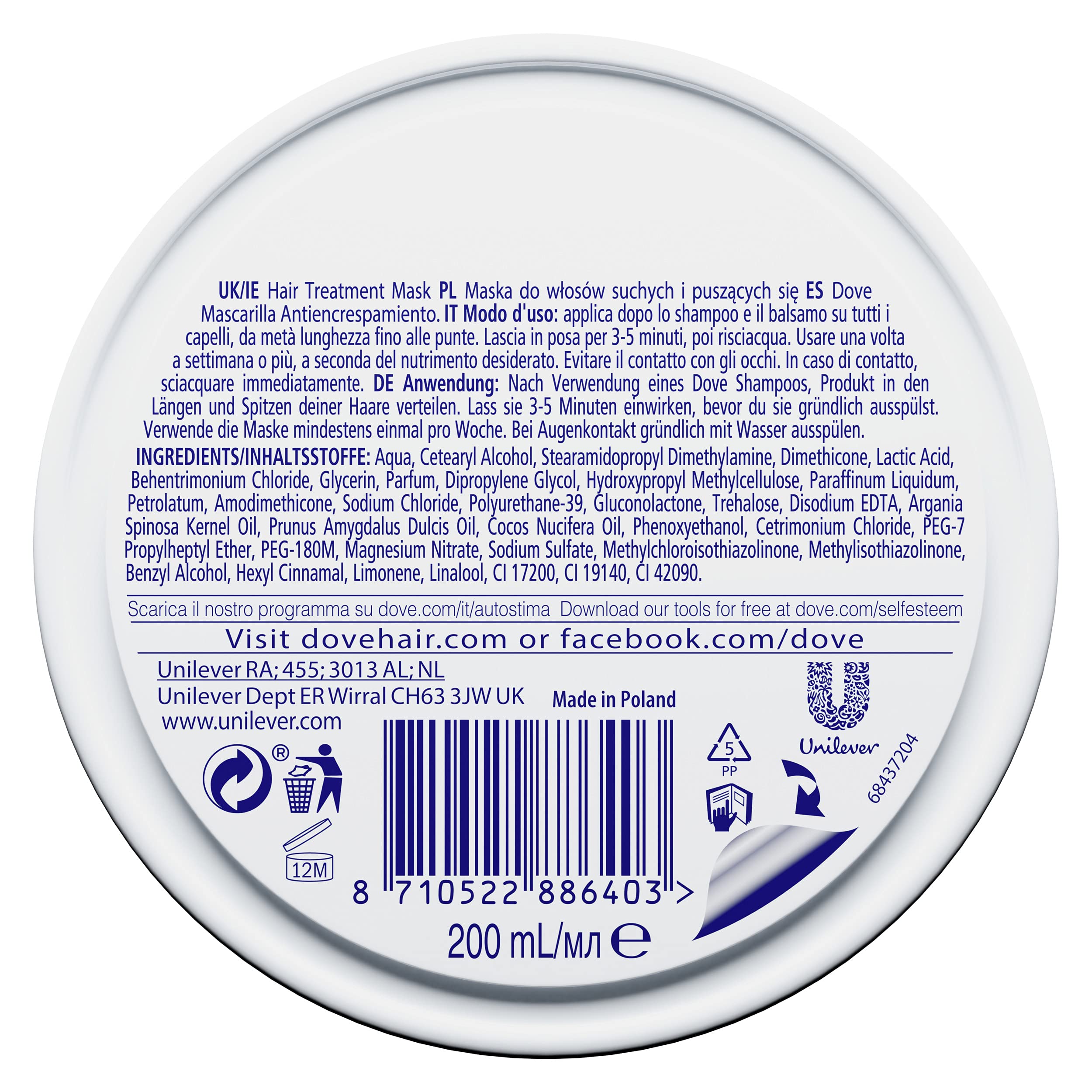 dove-nutritive-solutions-haarkur-oil-care-antifrizz-200-ml-geschmeidiges-frizzfr image 3