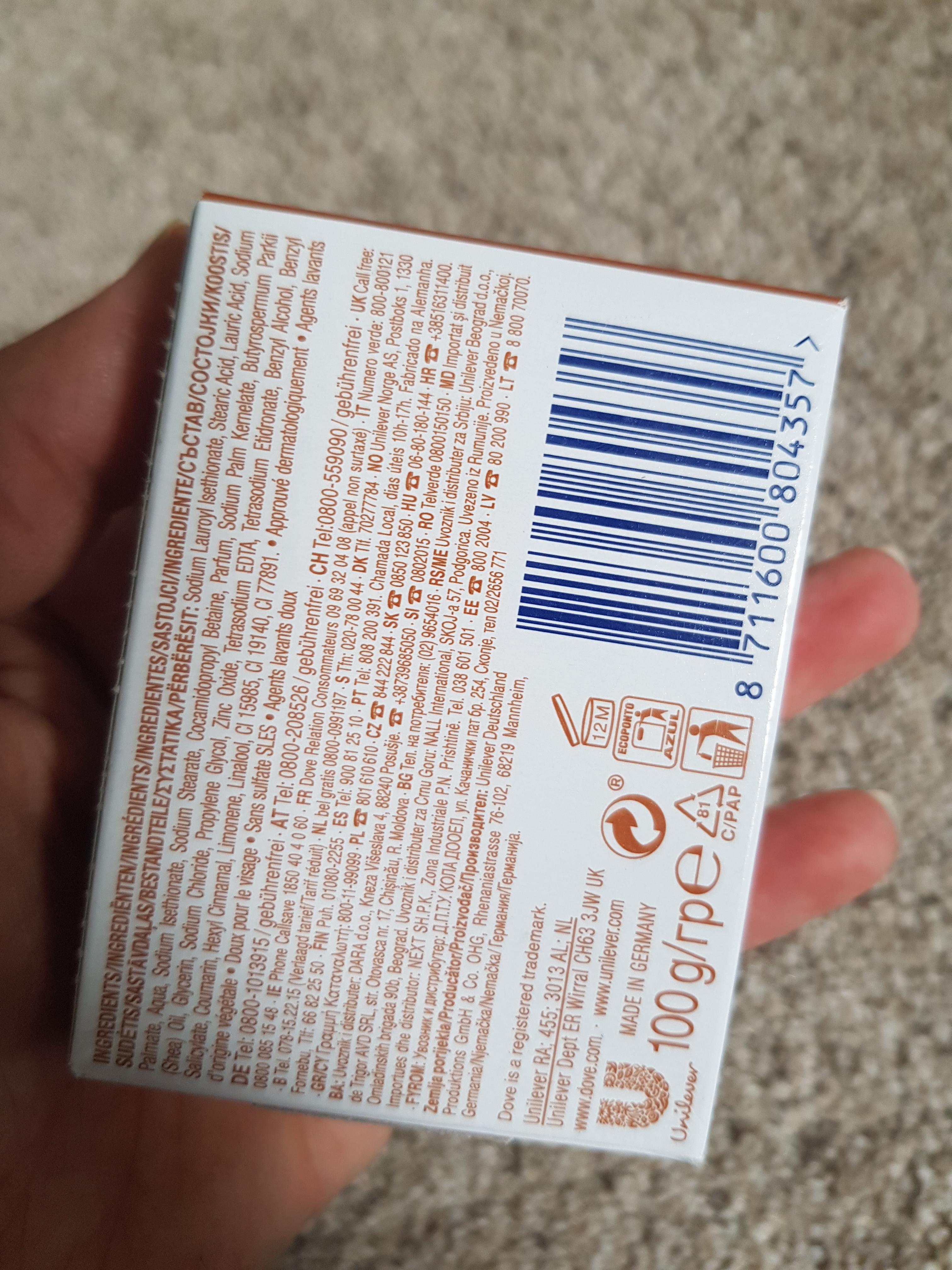 Wie eine Creme zum Waschen